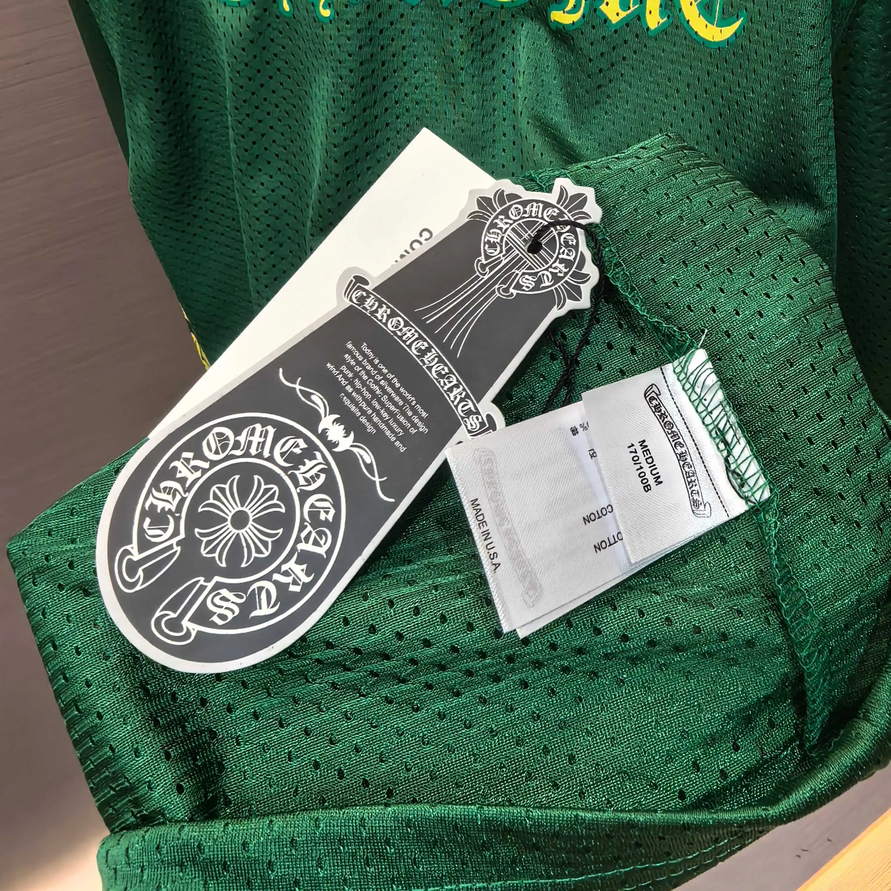Chrome Hearts Logo Print Mesh Hockey Jersey D15523599 — view 8