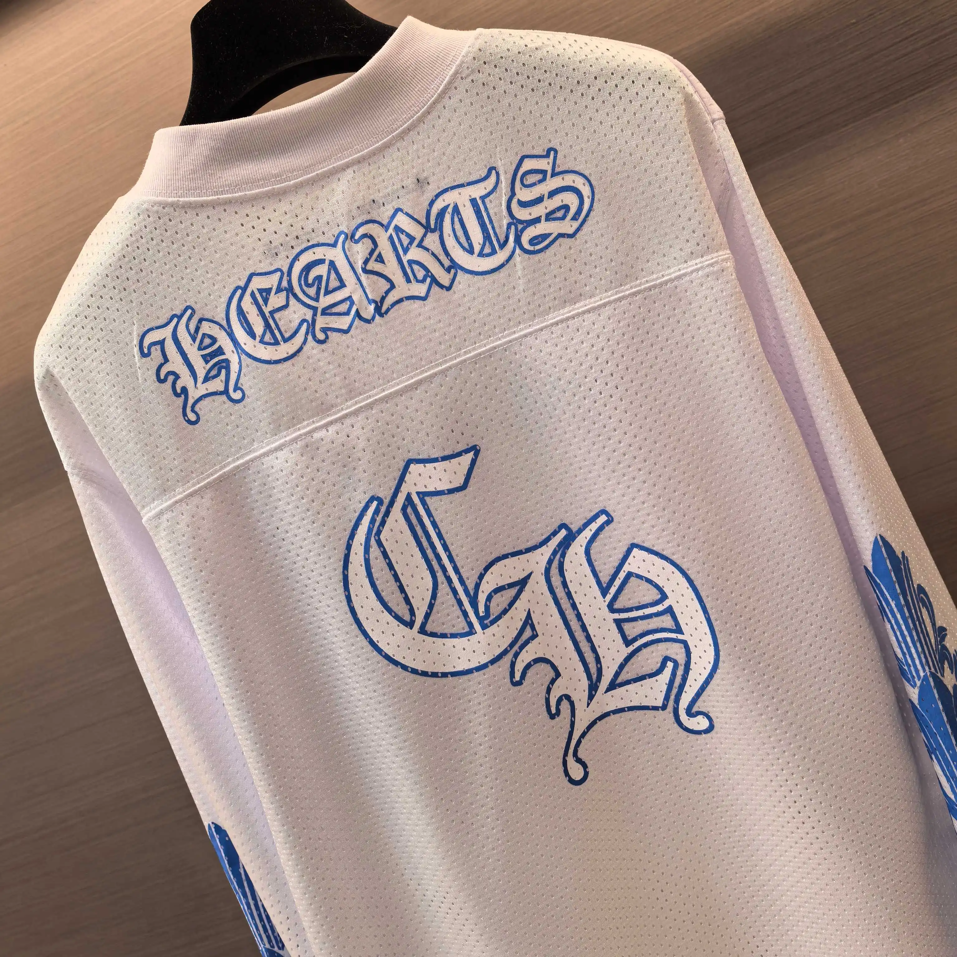 Logo-Print Mesh Hockey Jersey D15523603 — view 5