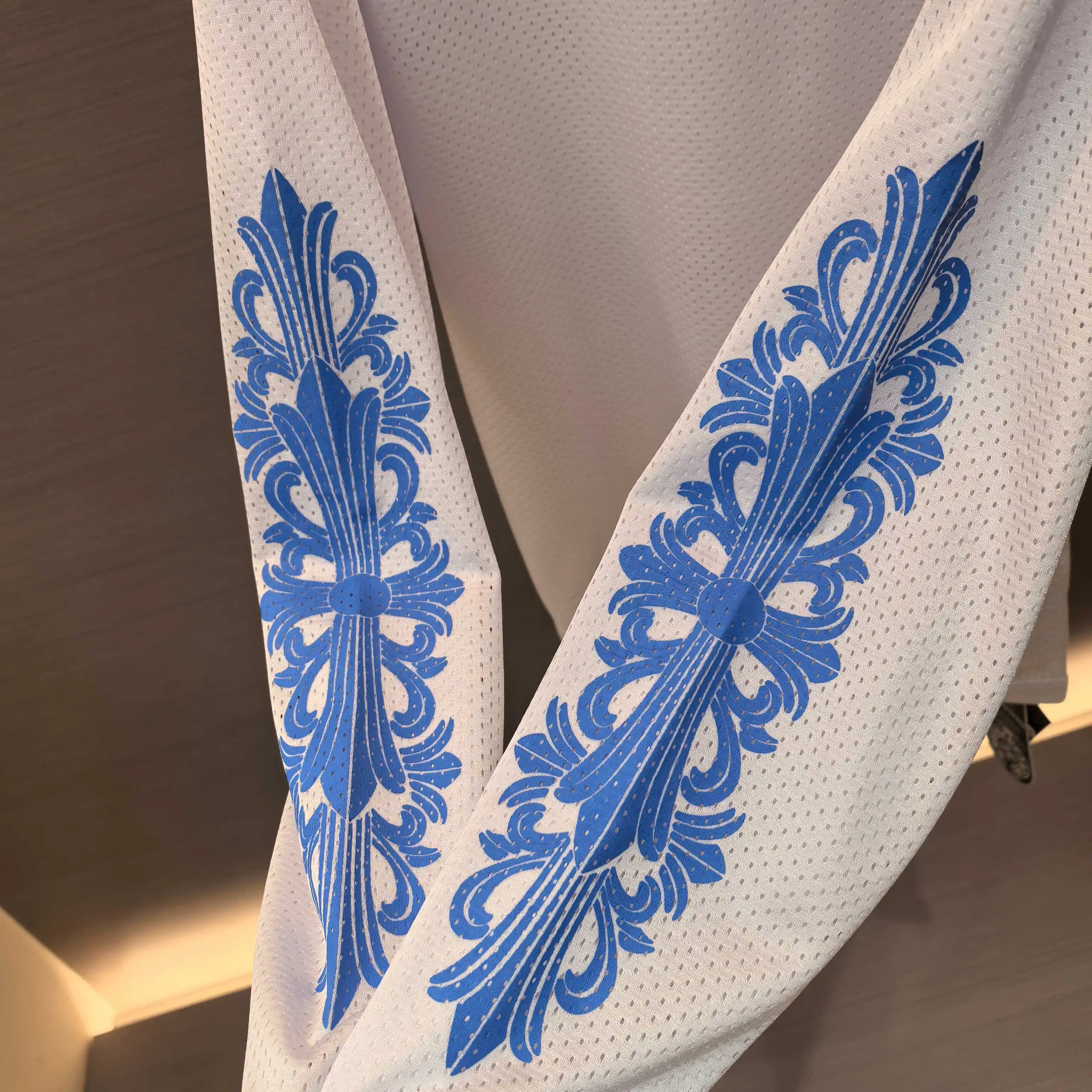 Logo-Print Mesh Hockey Jersey D15523603 — view 6