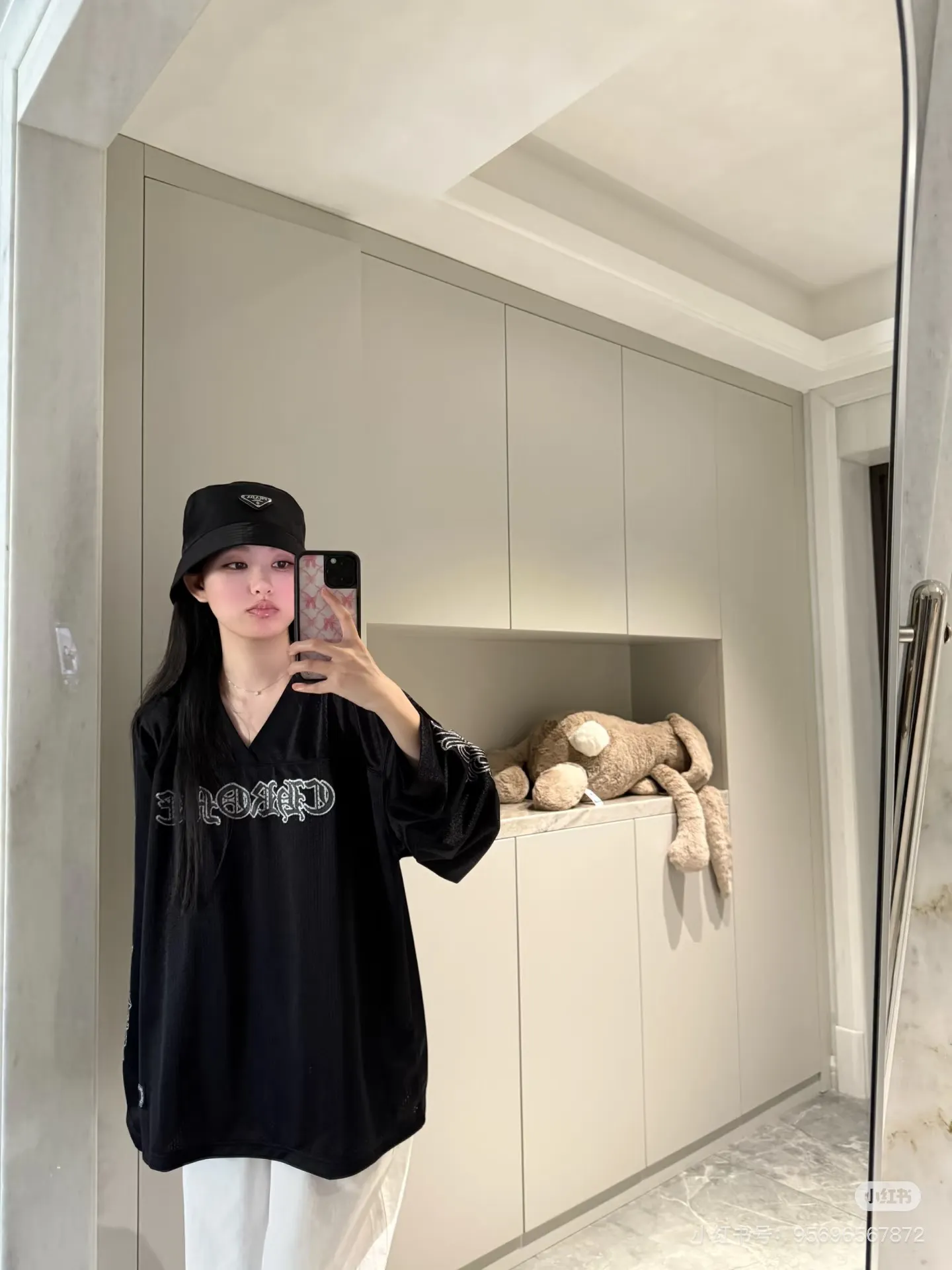 Chrome Hearts Graffiti Mesh Jersey T-Shirt D15523605 — view 3