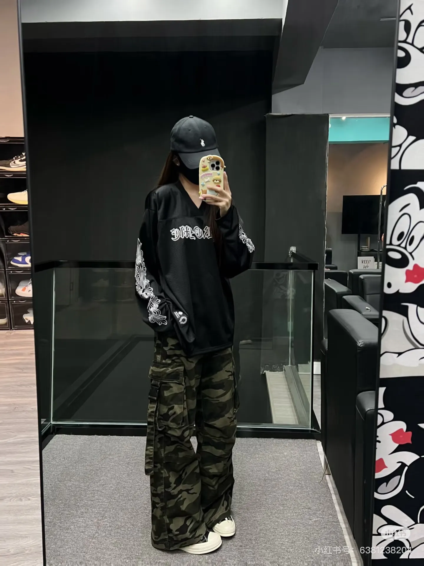Chrome Hearts Graffiti Mesh Jersey T-Shirt D15523605 — view 9