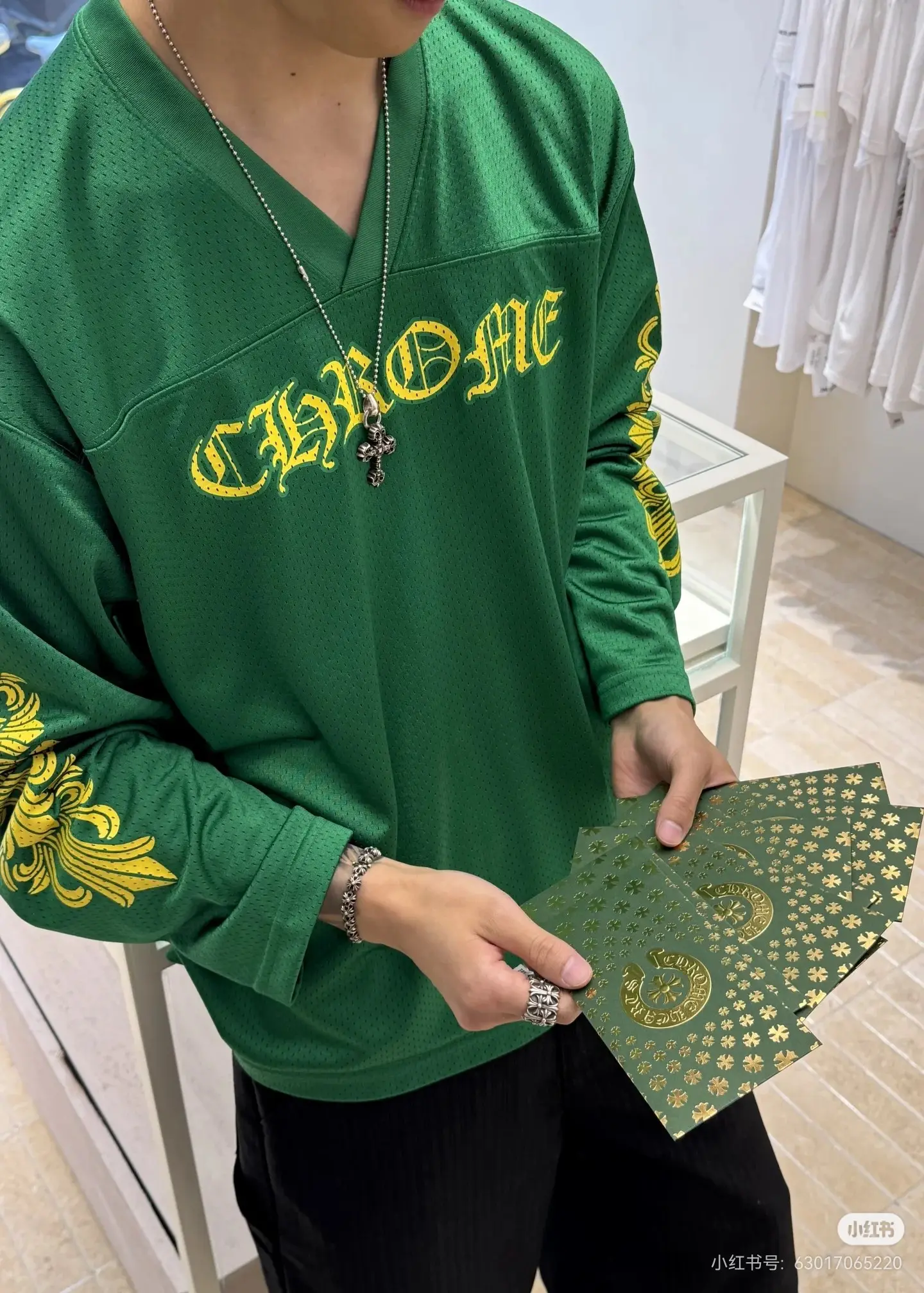 Logo-Print Mesh Hockey Jersey D15523598