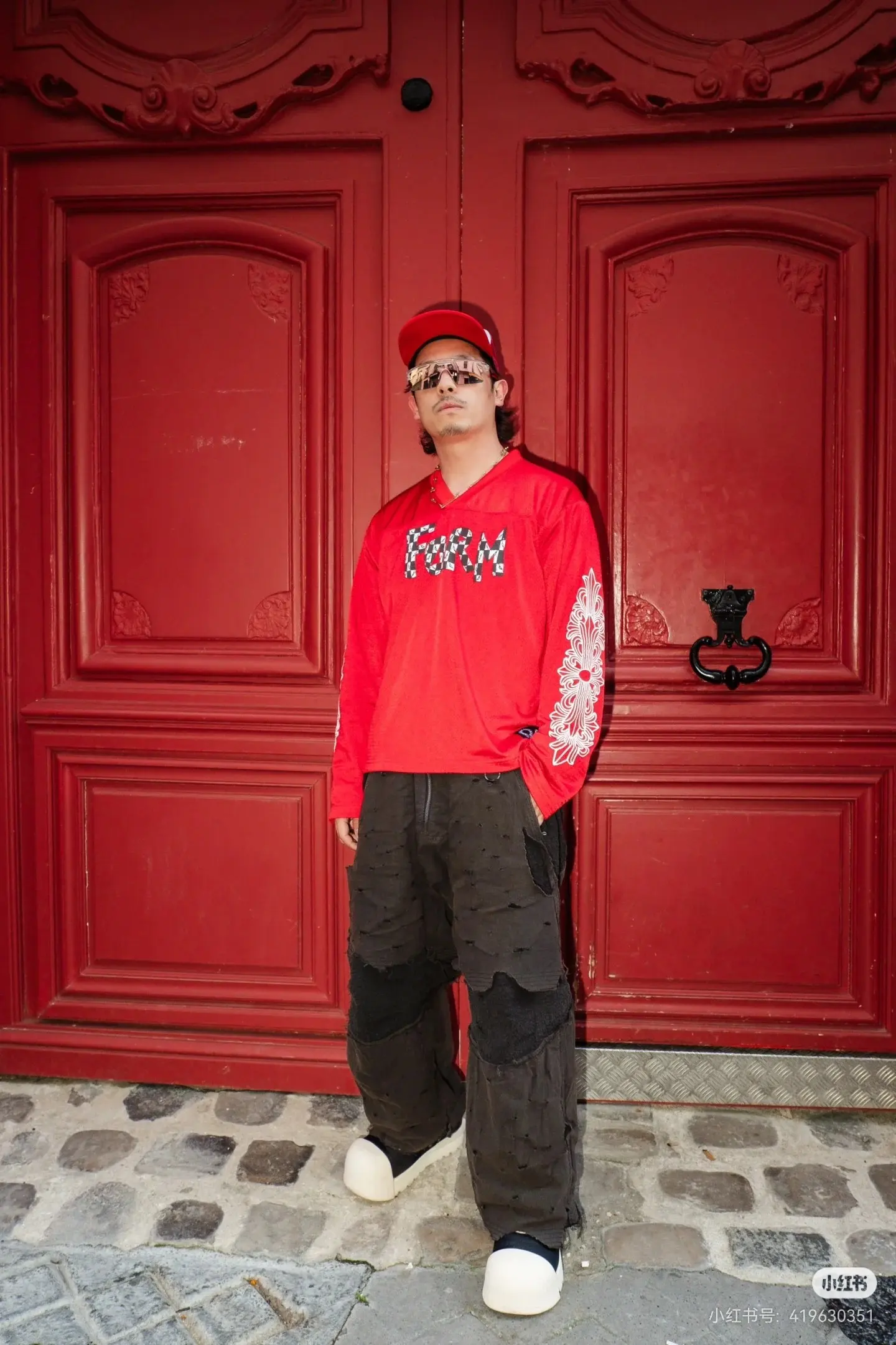 Logo-Print Mesh Hockey Jersey D15523859 — view 6