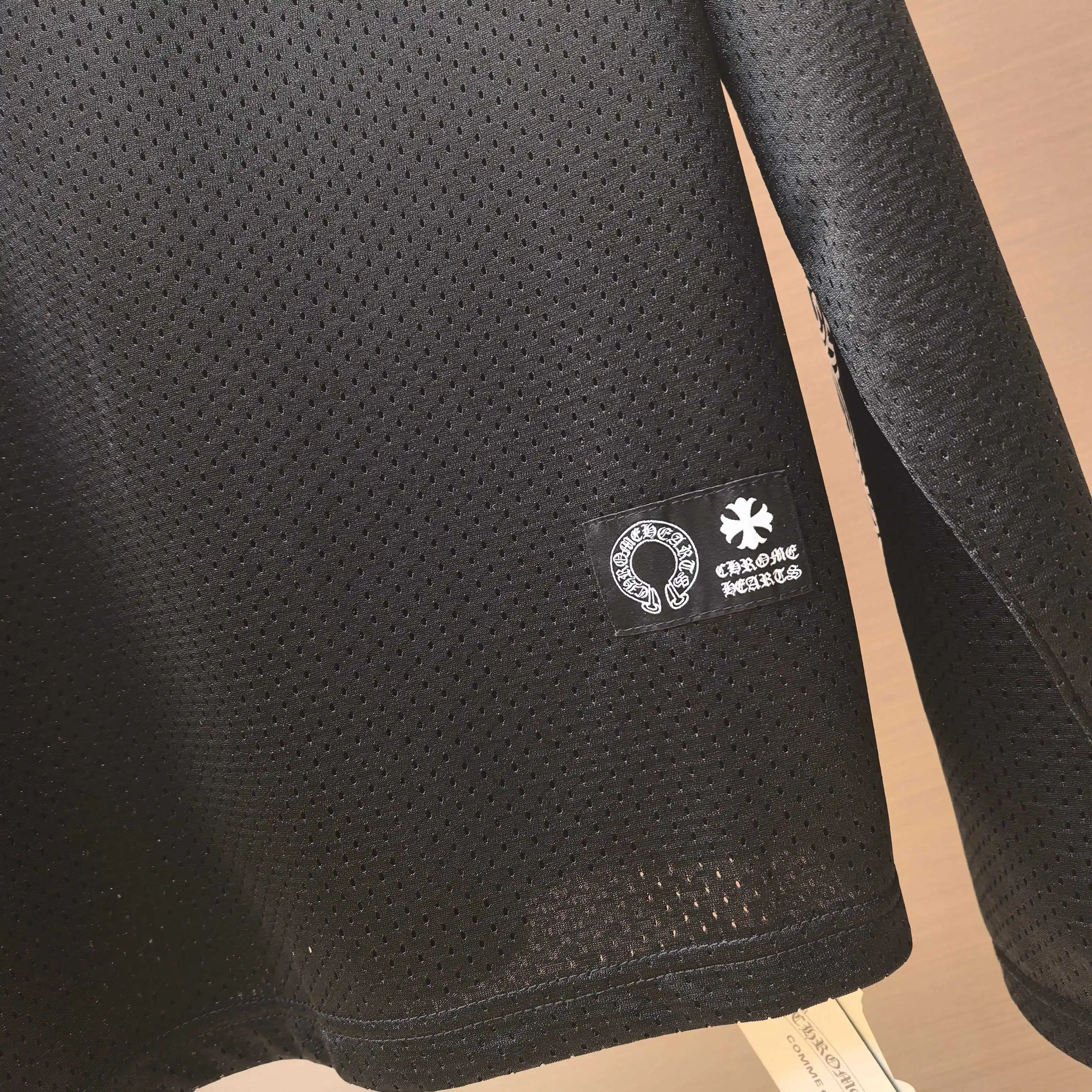 Logo-Print Mesh Hockey Jersey D15523606 — view 8