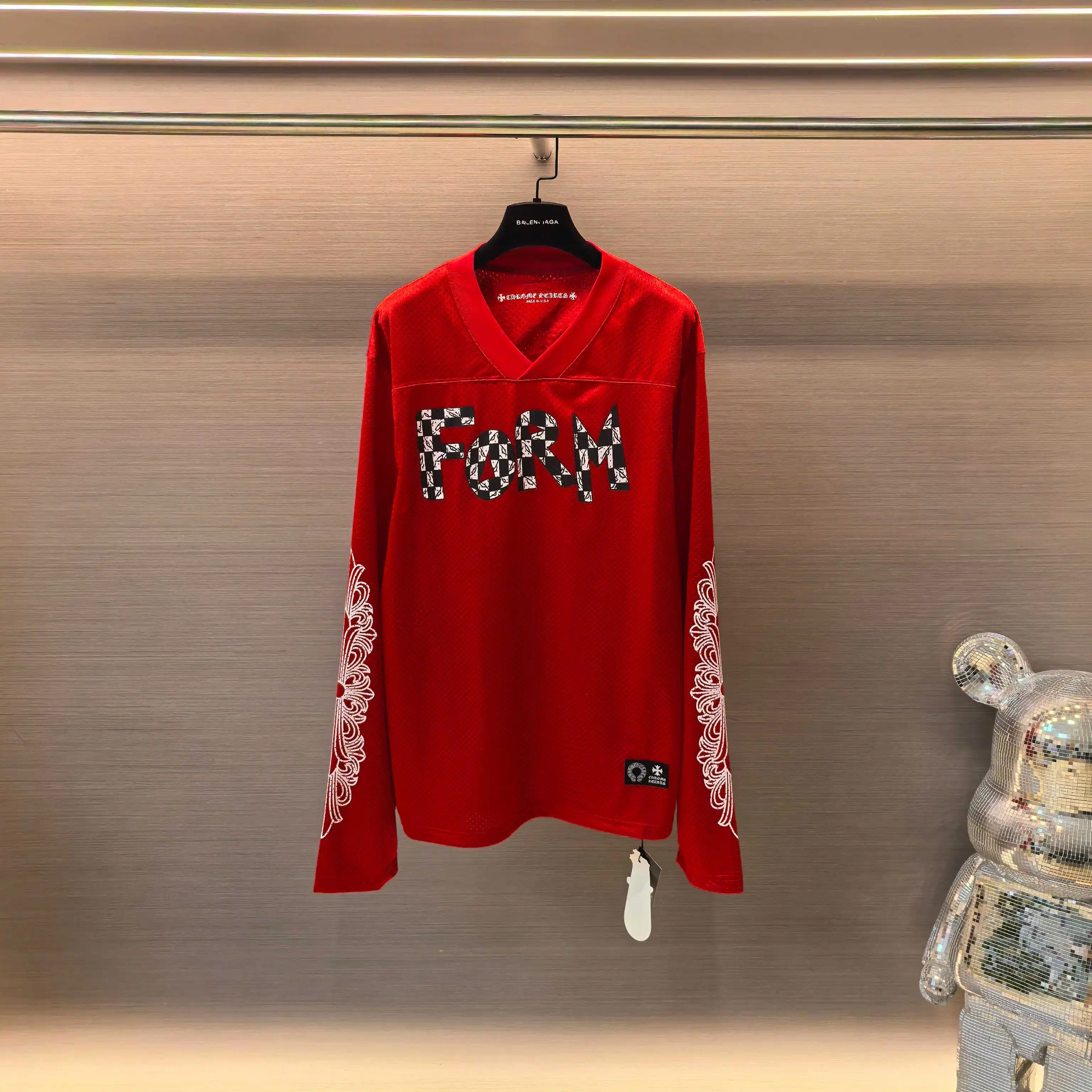 Logo Print Mesh Jersey T-Shirt D15523594 — view 2