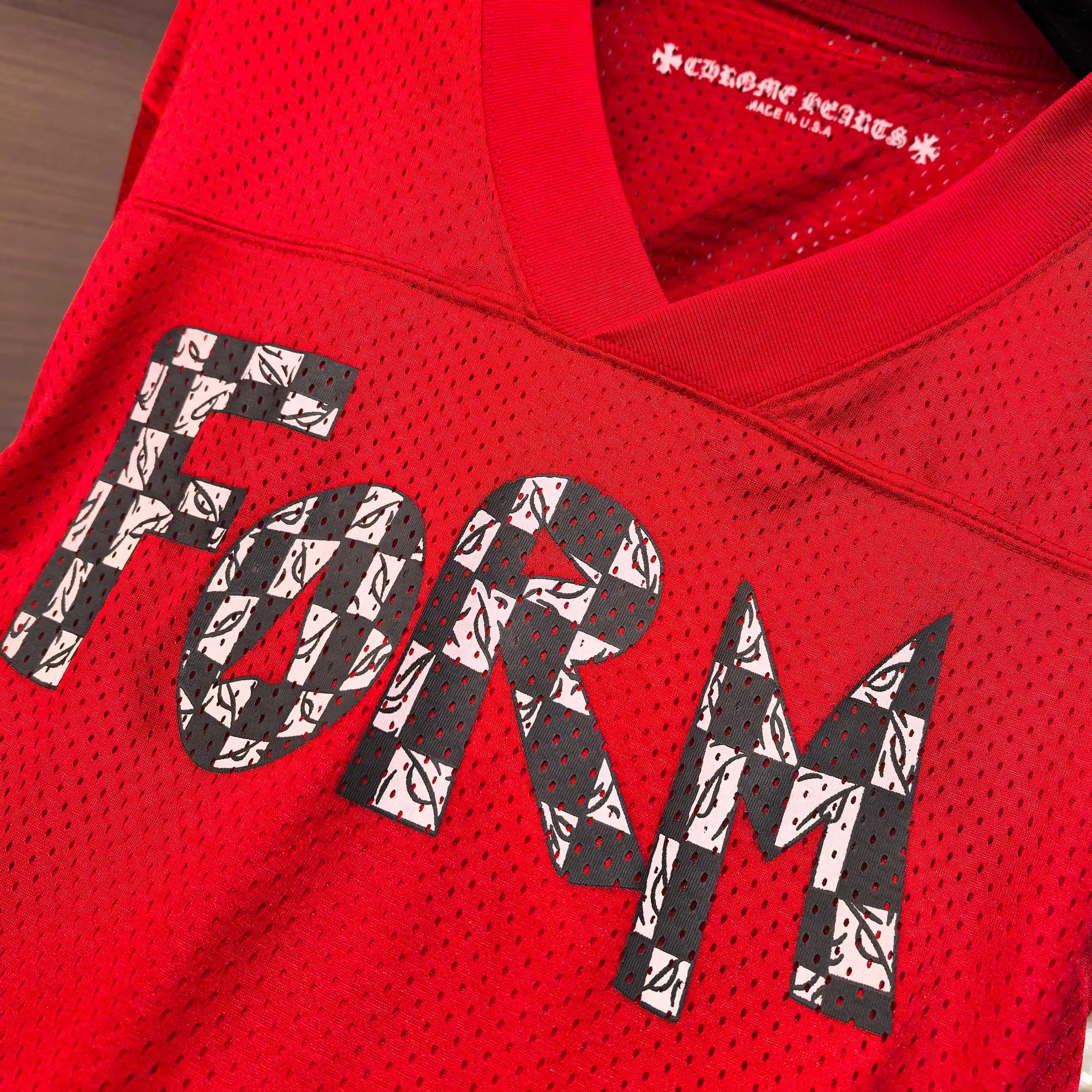 Logo Print Mesh Jersey T-Shirt D15523594 — view 4