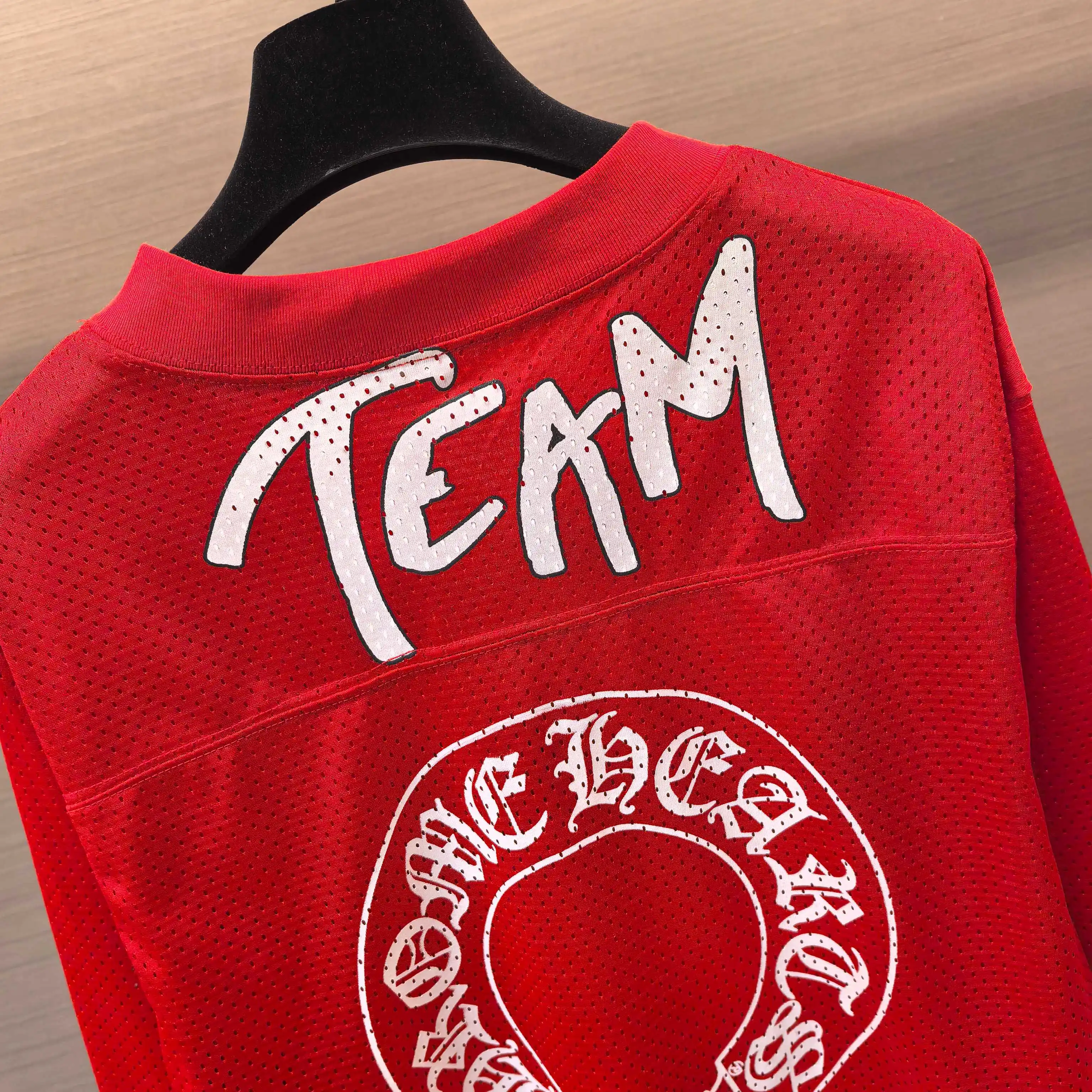 Logo Print Mesh Jersey T-Shirt D15523594 — view 5