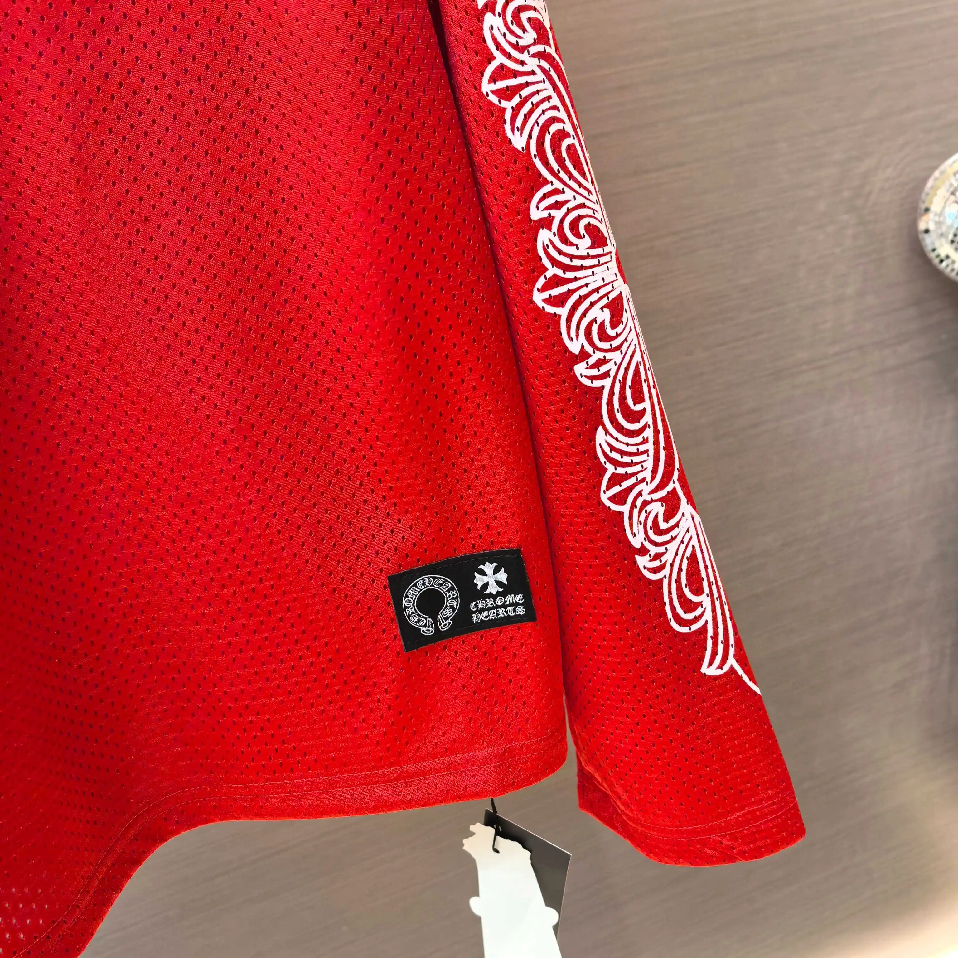 Logo Print Mesh Jersey T-Shirt D15523594 — view 7