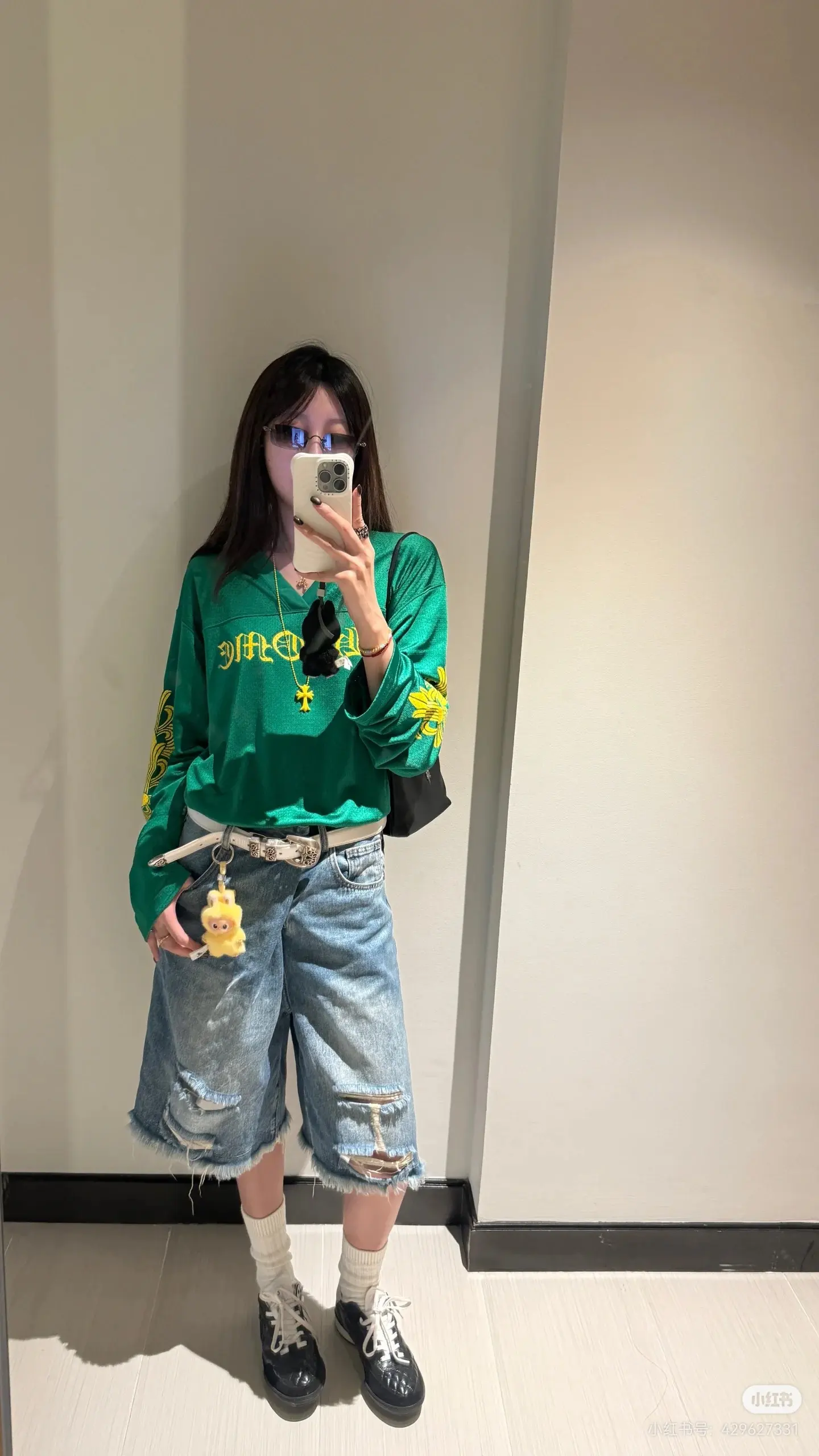 Chrome Hearts Mesh Hockey Jersey T-Shirt D15523595 — view 4