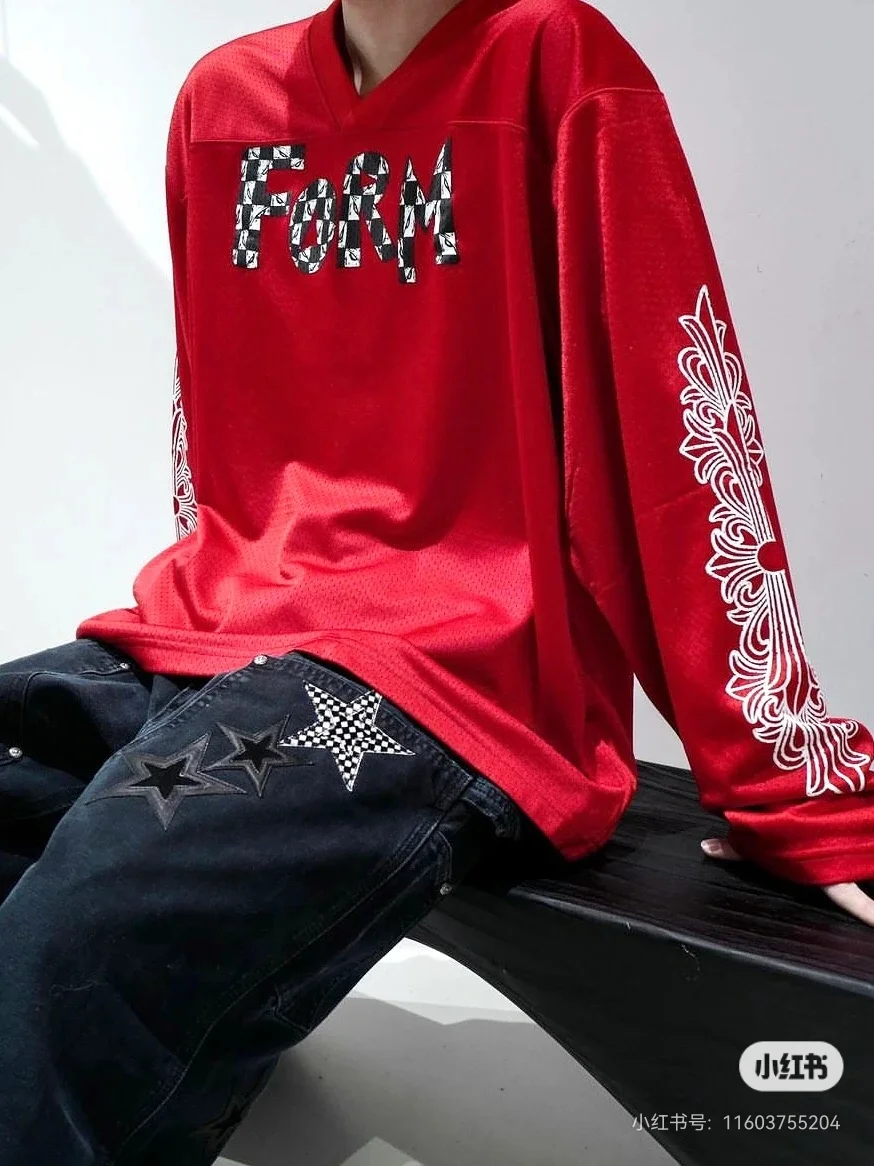 Logo Print Mesh Hockey Jersey D15523860 — view 6