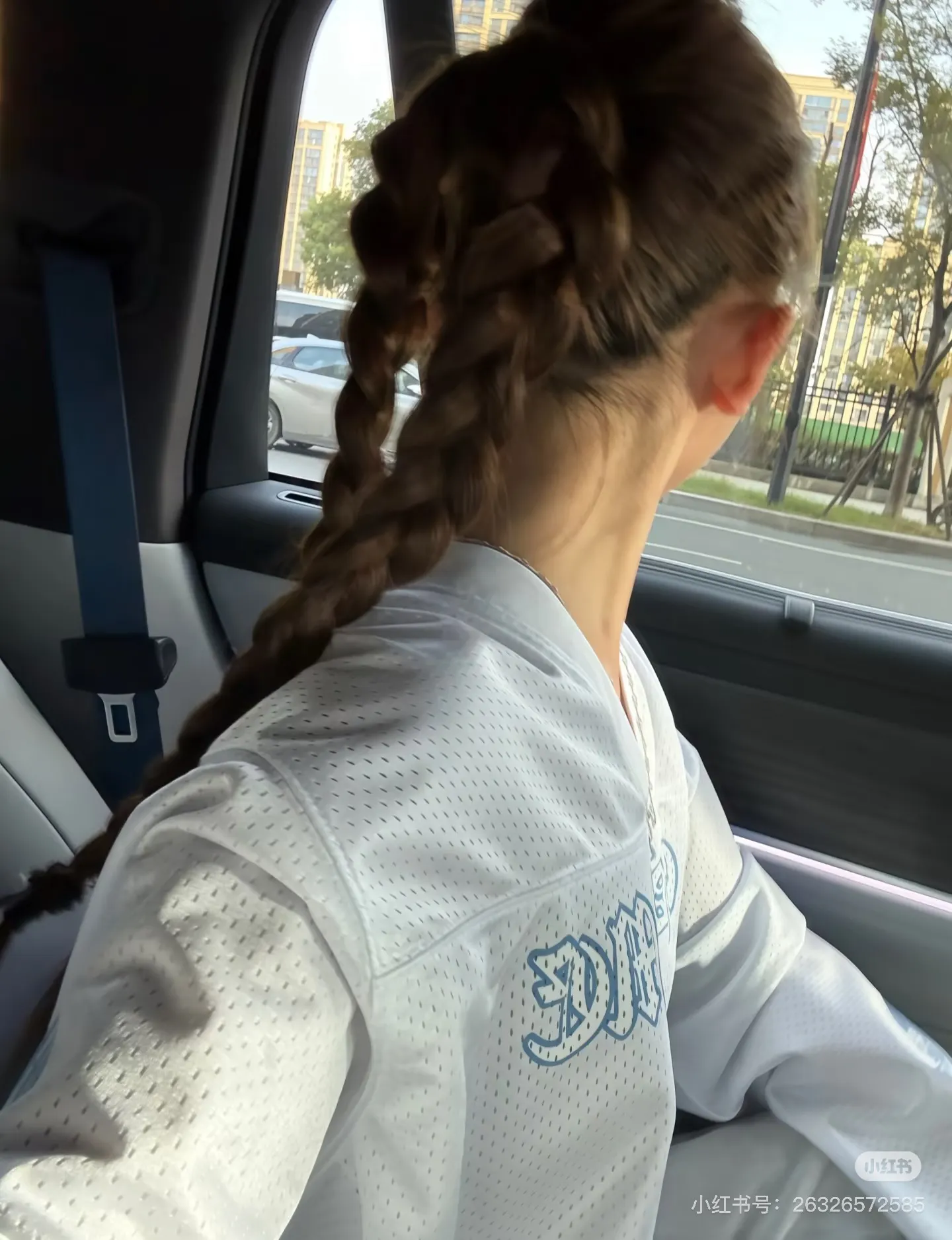 Logo-Print Mesh Hockey Jersey D15523602 — view 6