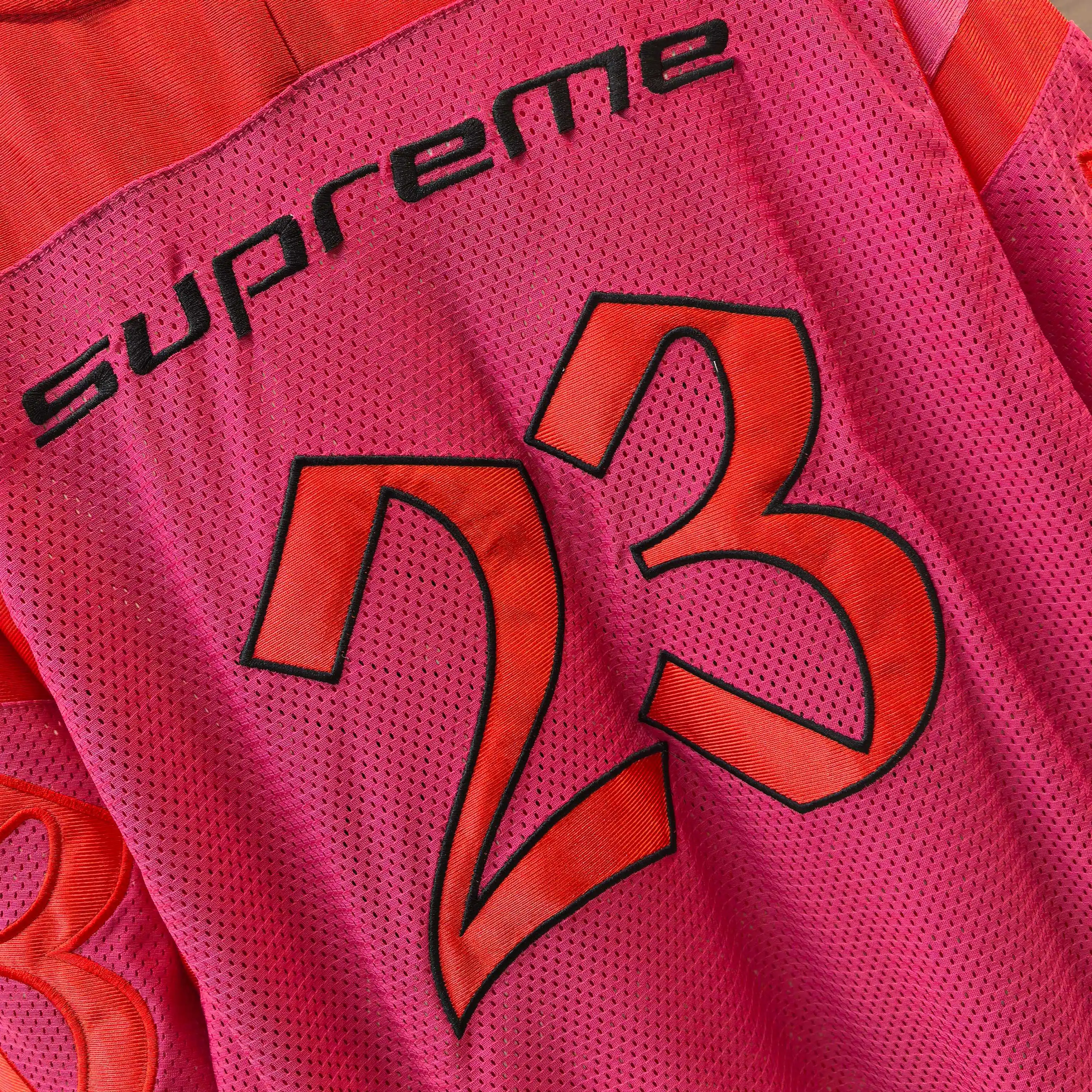 Supreme x Jordan Mesh Football Jersey D15523617 — view 7