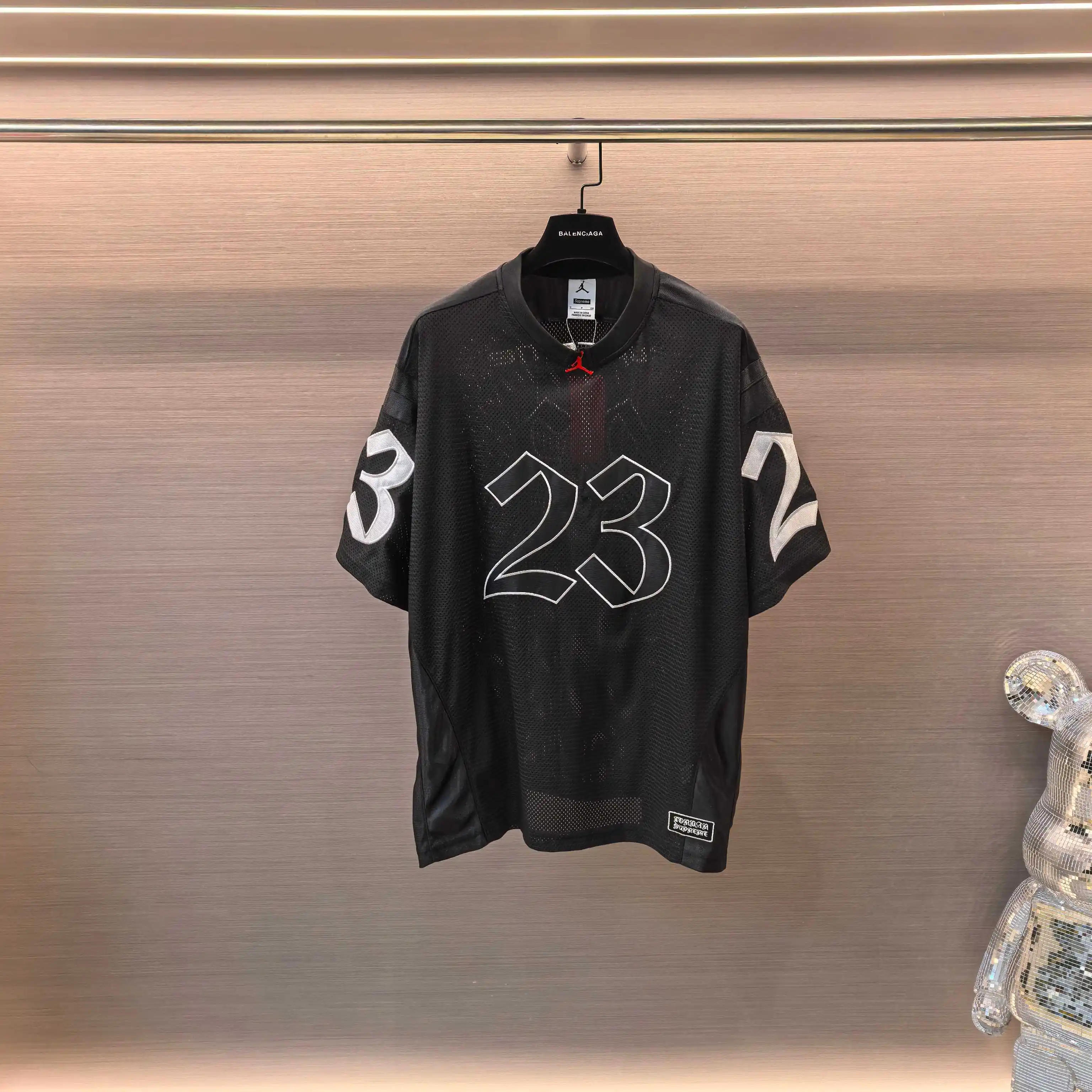 Supreme x Jordan Mesh Football Jersey Set D15523622 — view 2