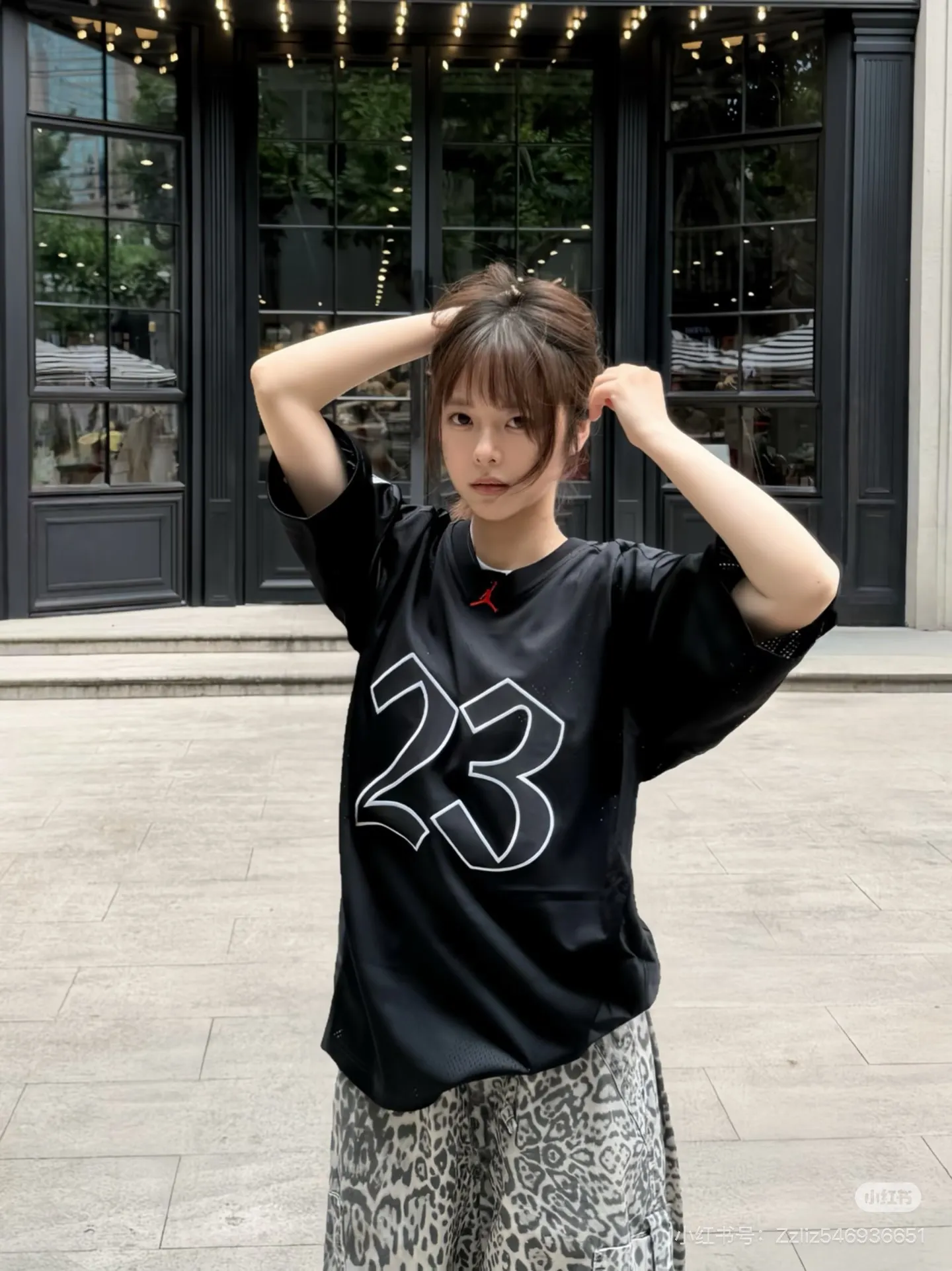 Supreme x Jordan Football Jersey D15523621 — view 9