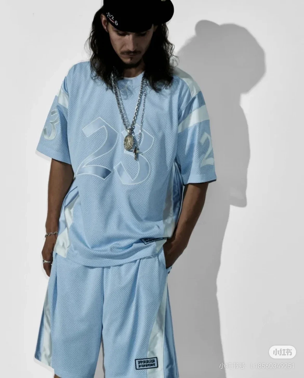 Supreme x Jordan Mesh Football Jersey D15523618