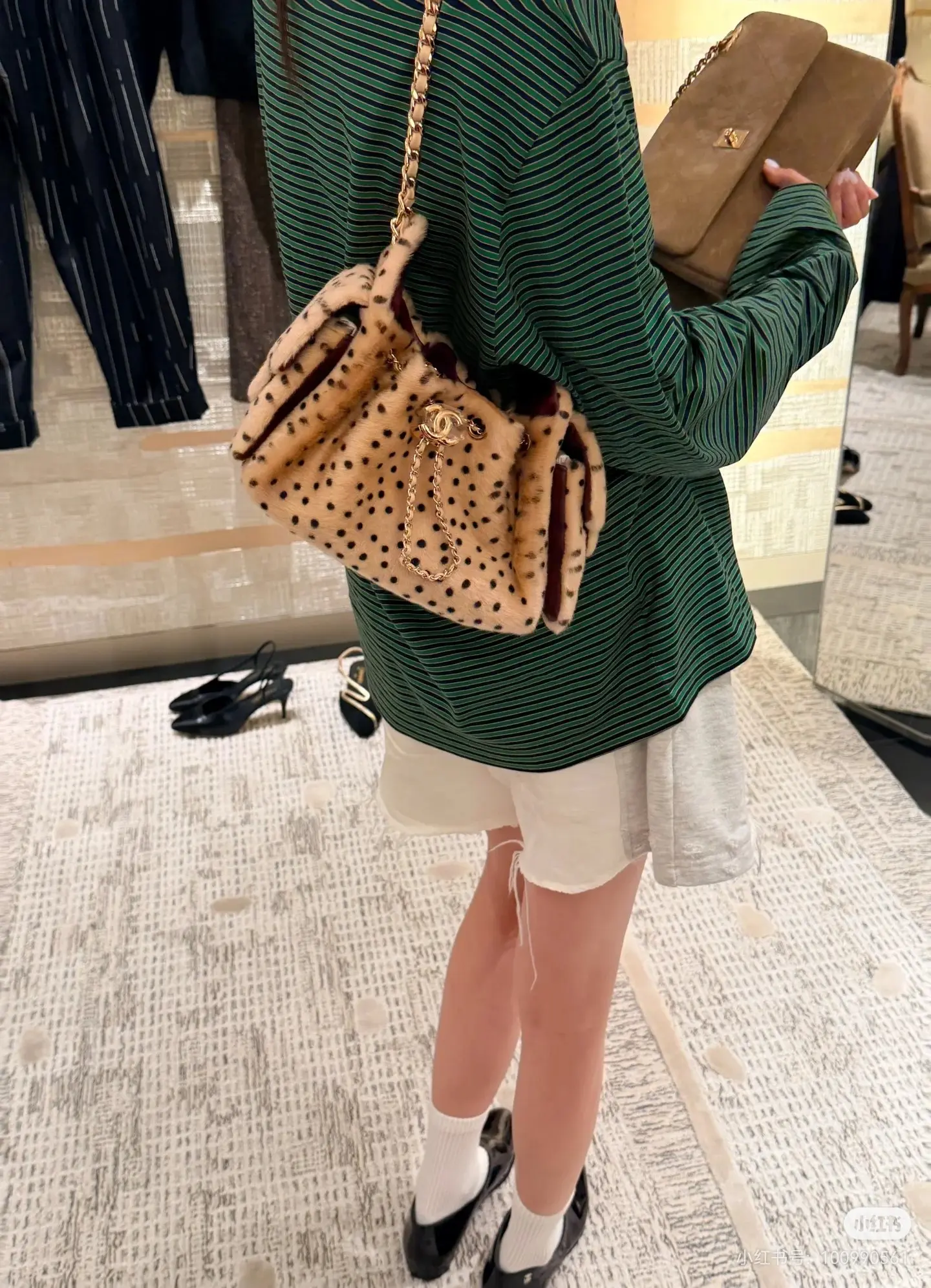 Striped Cotton-Jersey Long-Sleeve T-Shirt D16523796 — view 9