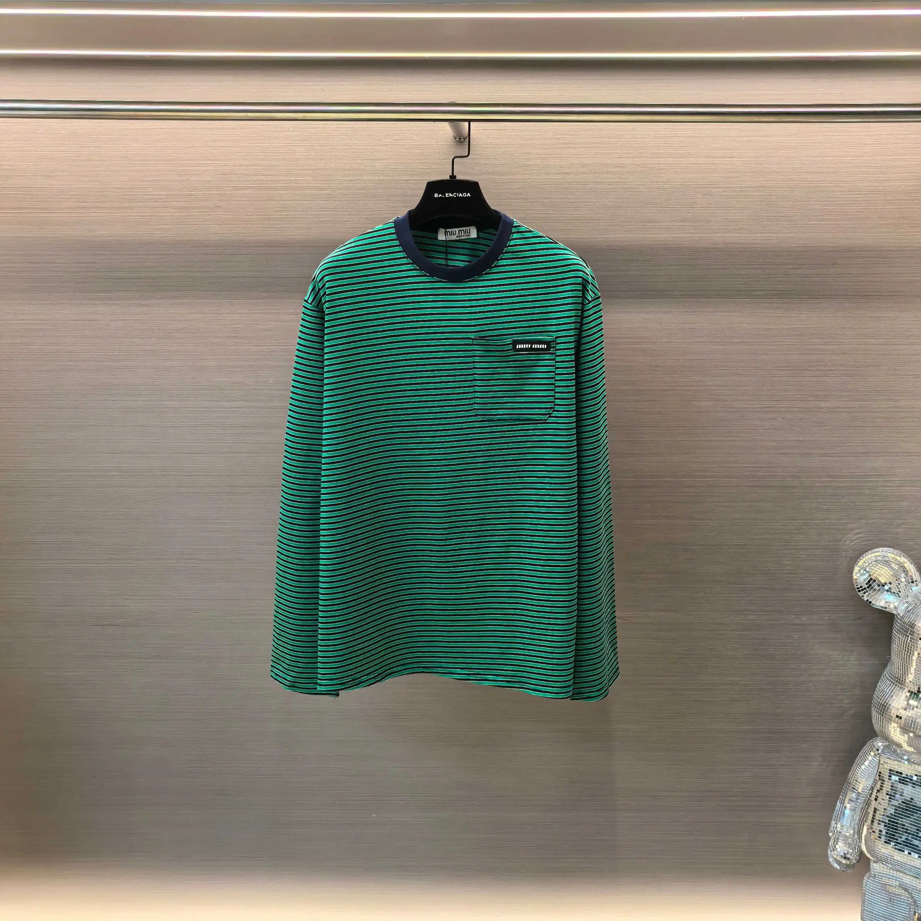 Striped Cotton-Jersey Long-Sleeve T-Shirt D16523794