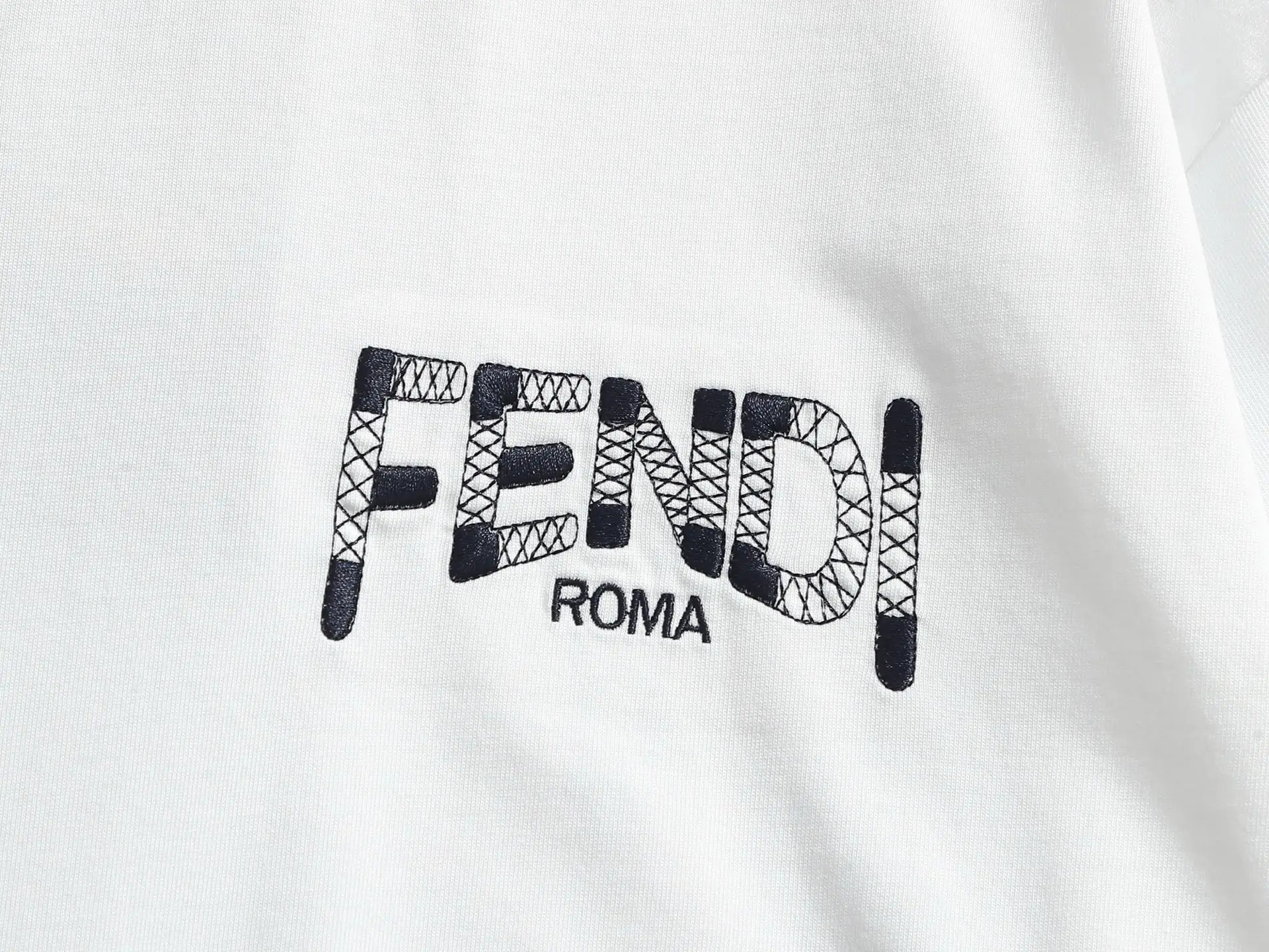 Logo-Embroidered Cotton-Jersey T-Shirt D16514604 — view 5