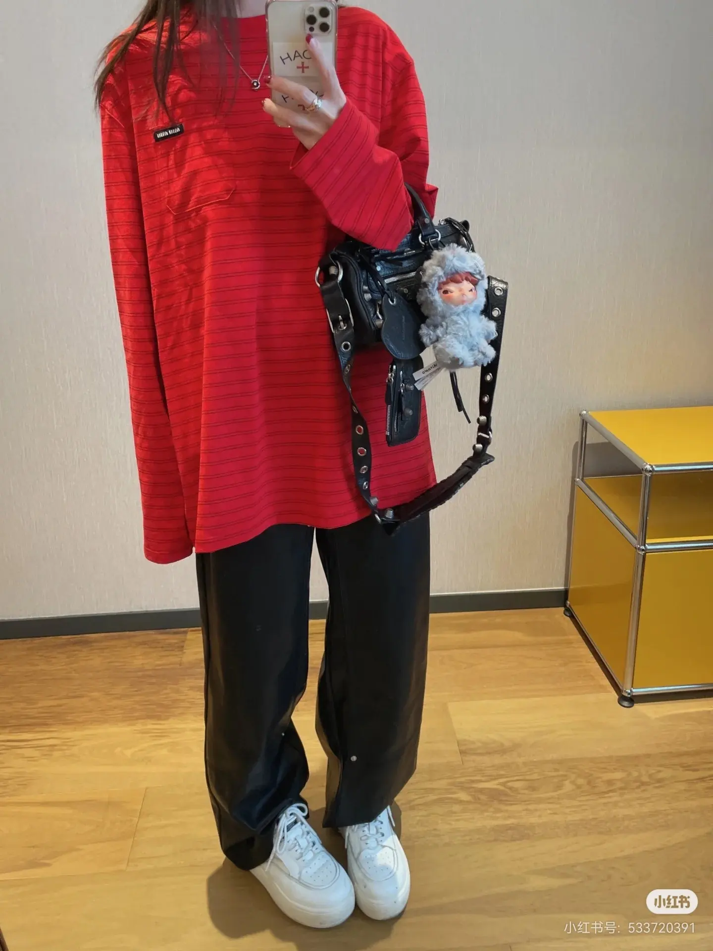 Striped Long-Sleeve Cotton T-Shirt D16523804