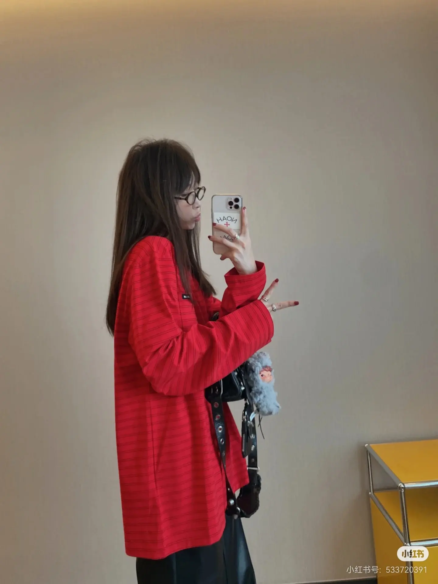 Striped Long-Sleeve Cotton T-Shirt D16523804 — view 4