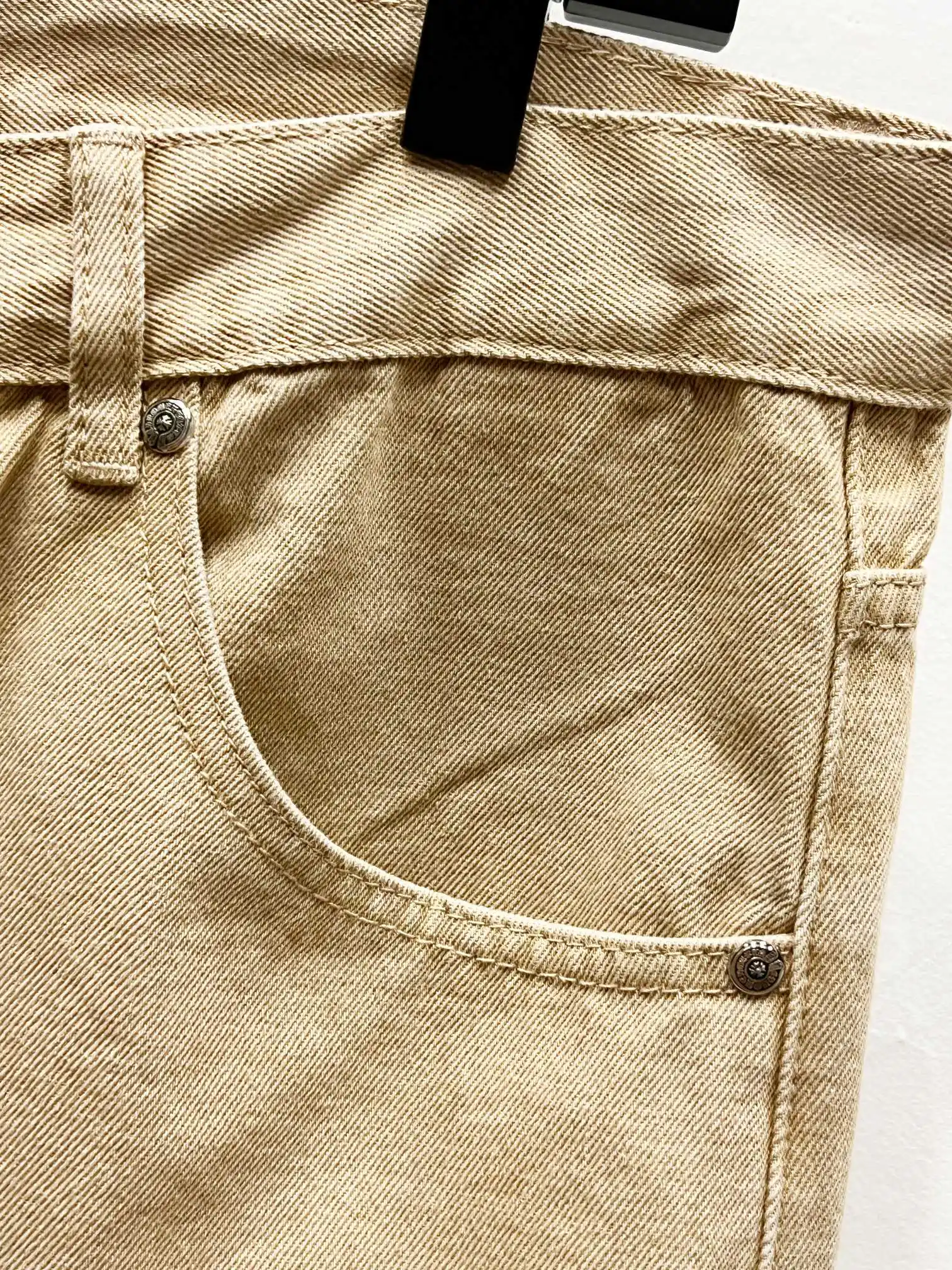 Chrome Hearts Cross Patch Straight-Leg Jeans D17019767 — view 8