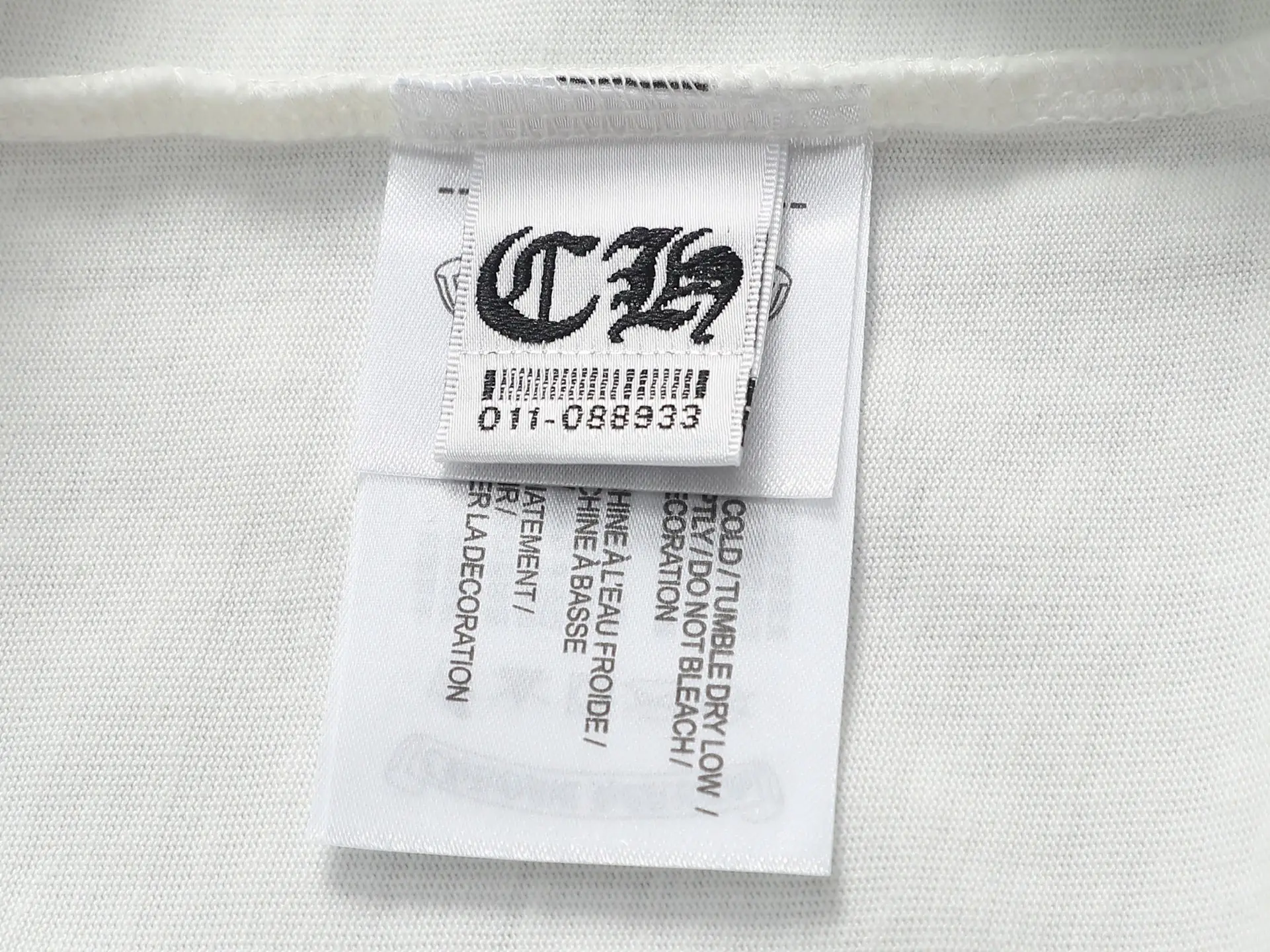 Horseshoe Denim Patch Embroidered T-Shirt D17014600 — view 10