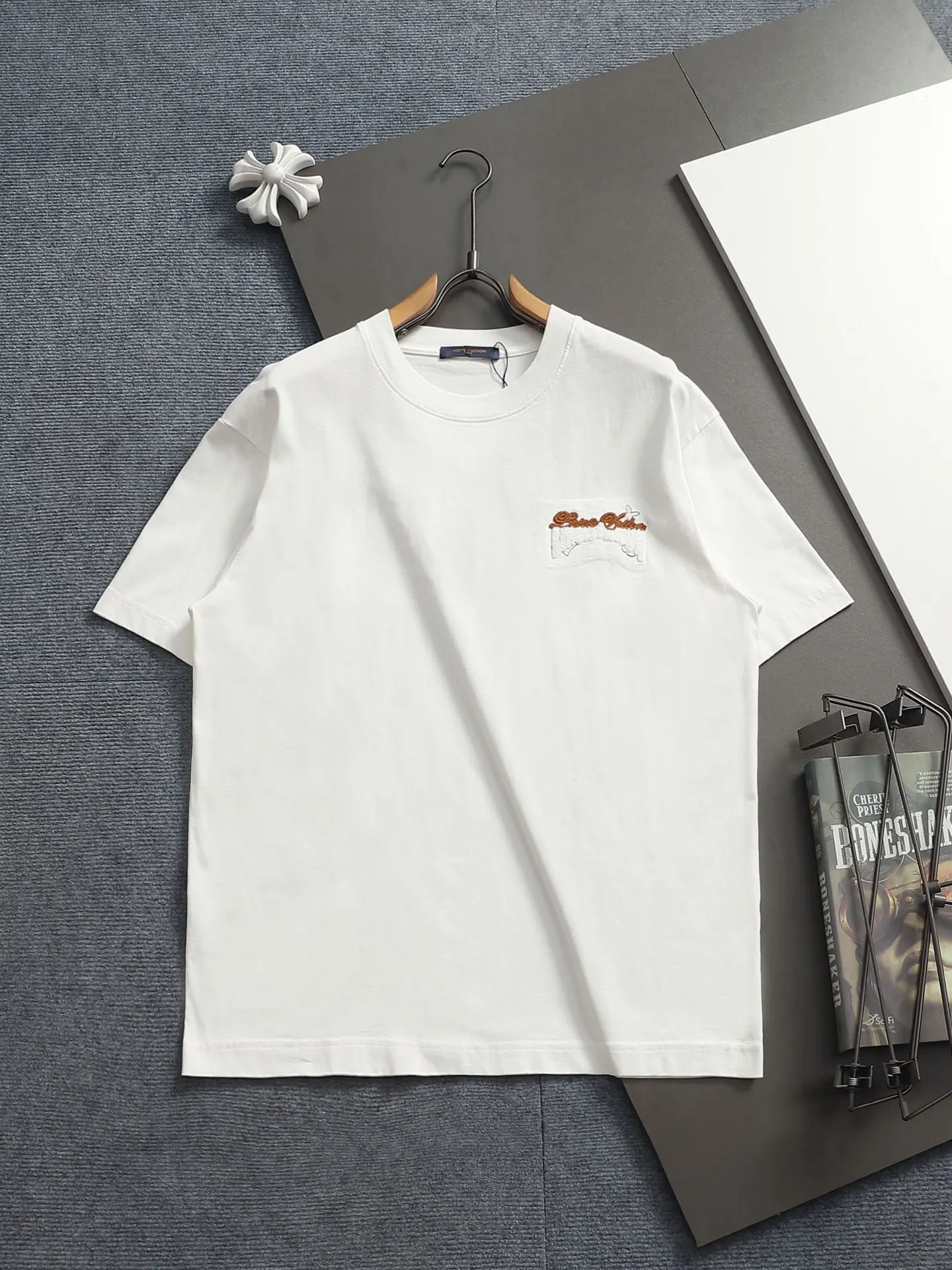 Embroidered Logo Cotton T-Shirt D17014618