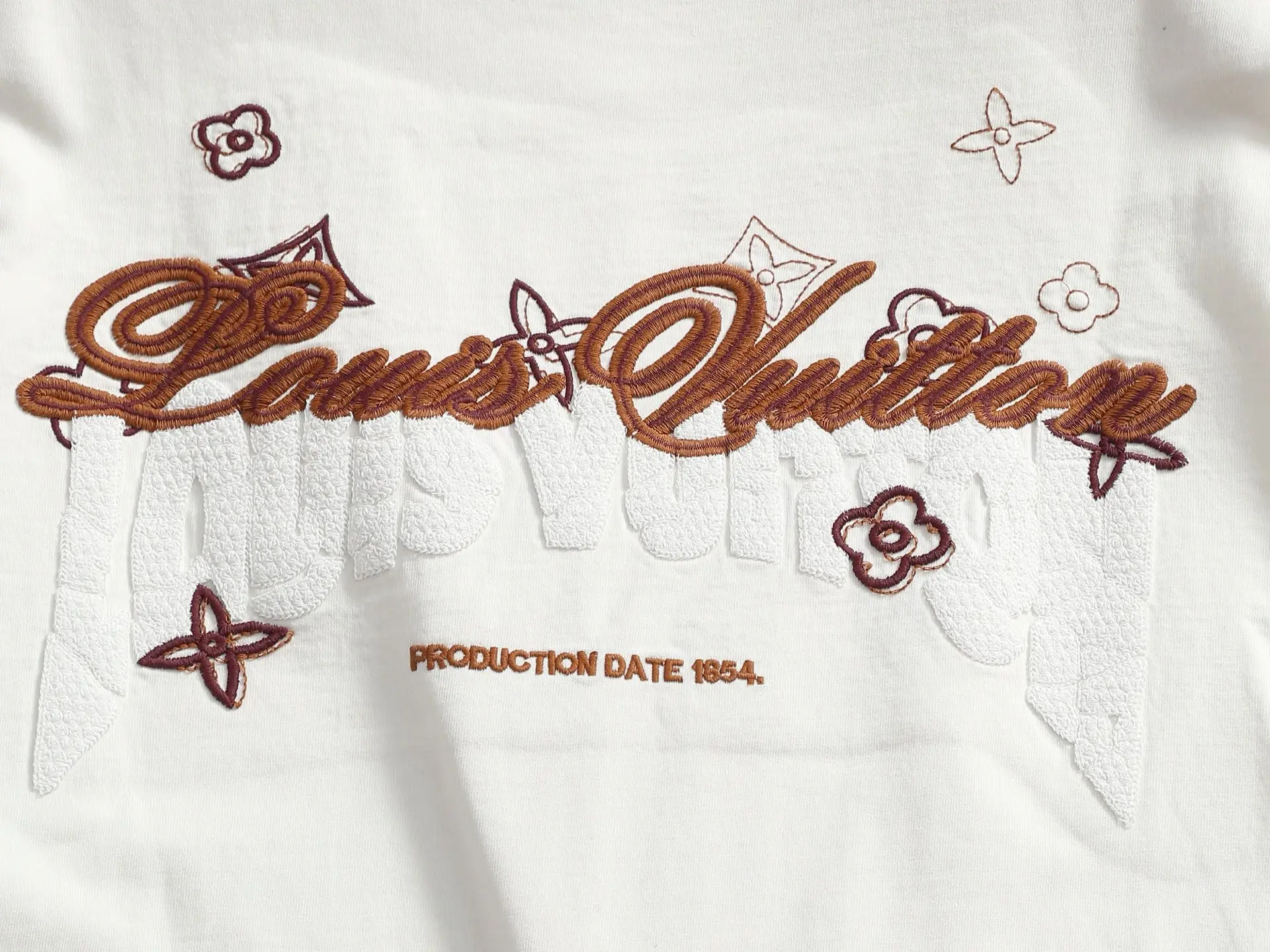 Embroidered Logo Cotton T-Shirt D17014618 — view 11