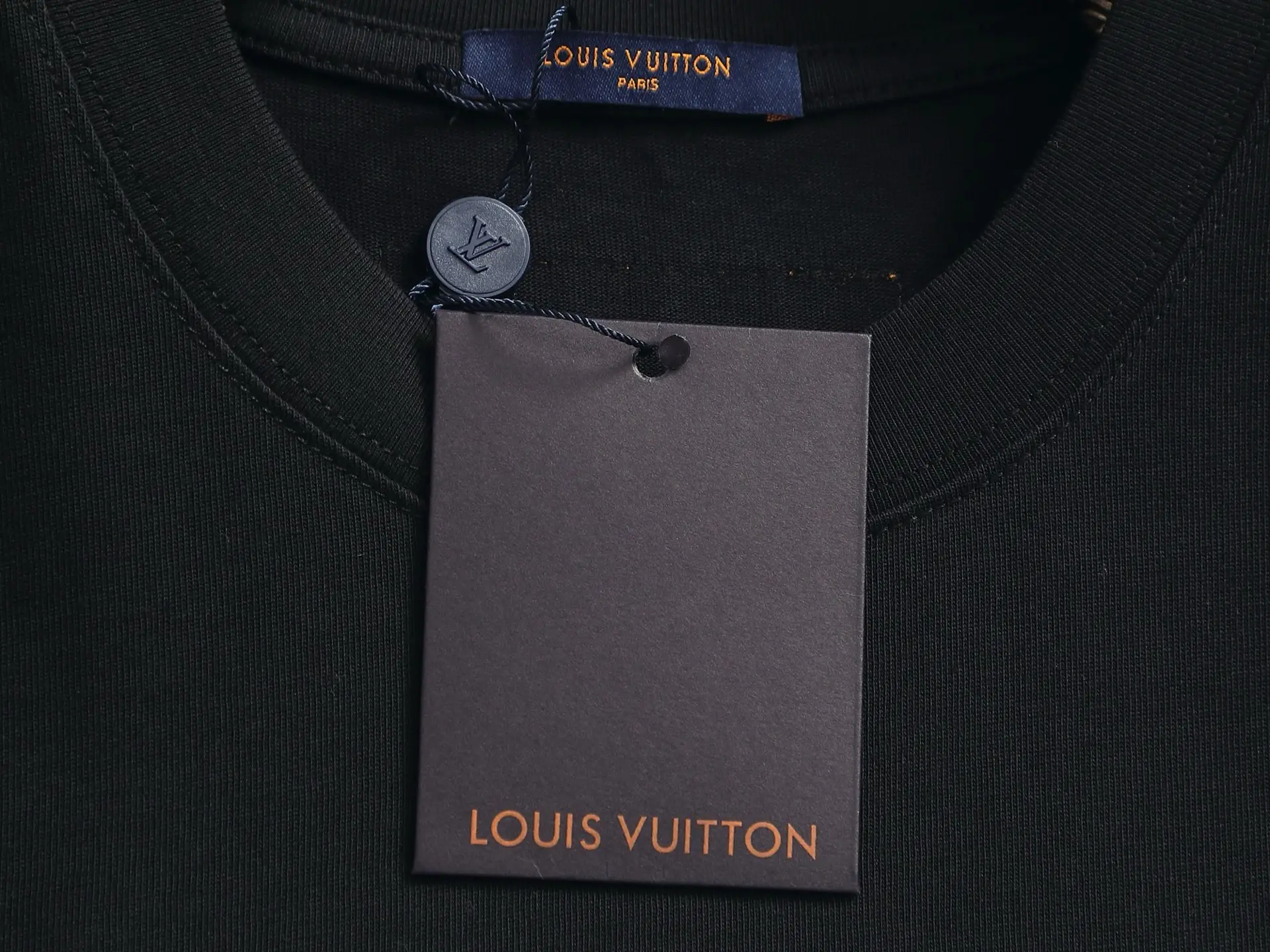 Embroidered Denim Patch Logo T-Shirt D17014617 — view 6
