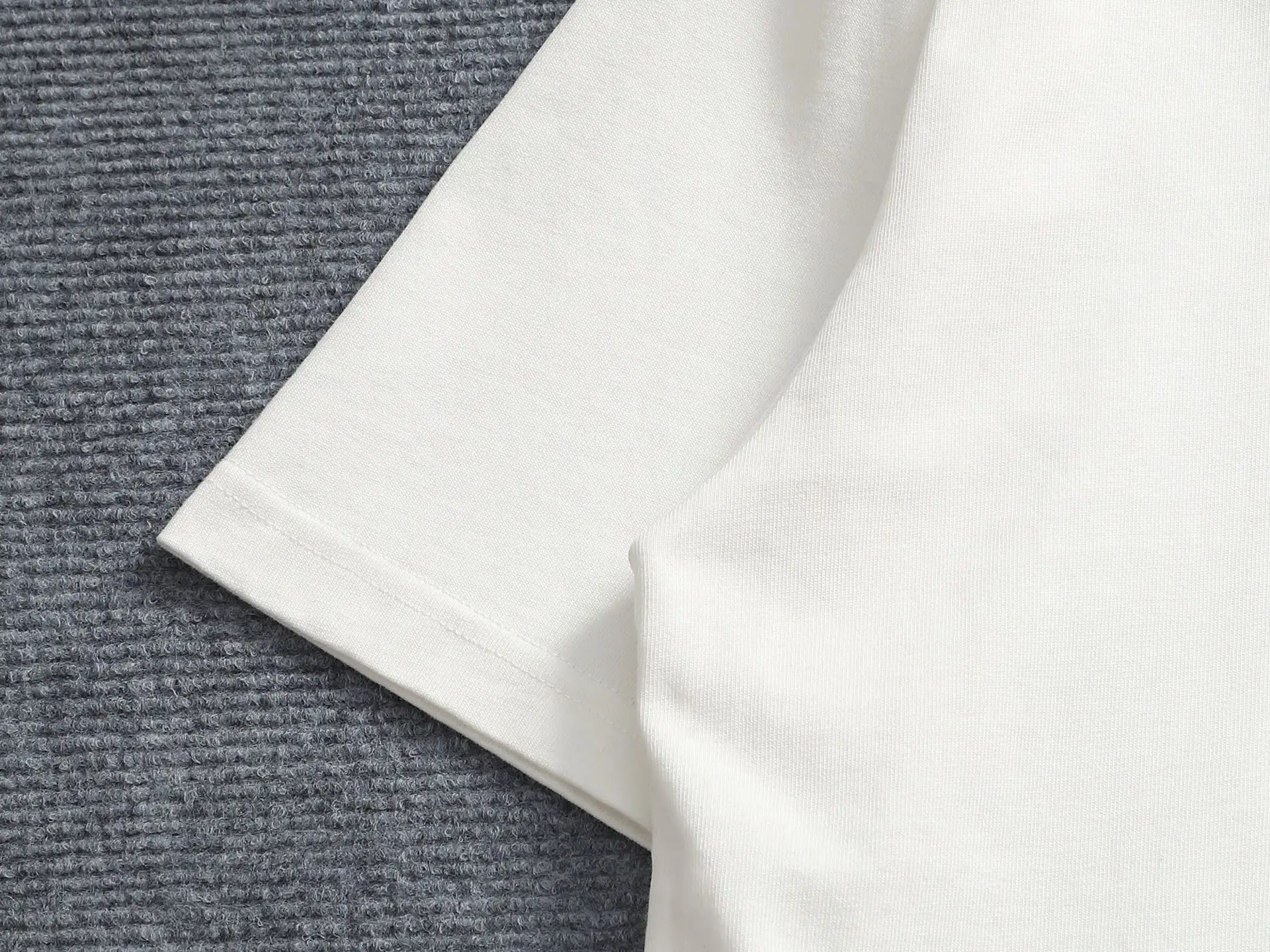 Denim Patchwork Logo Cotton T-Shirt D17014616 — view 4
