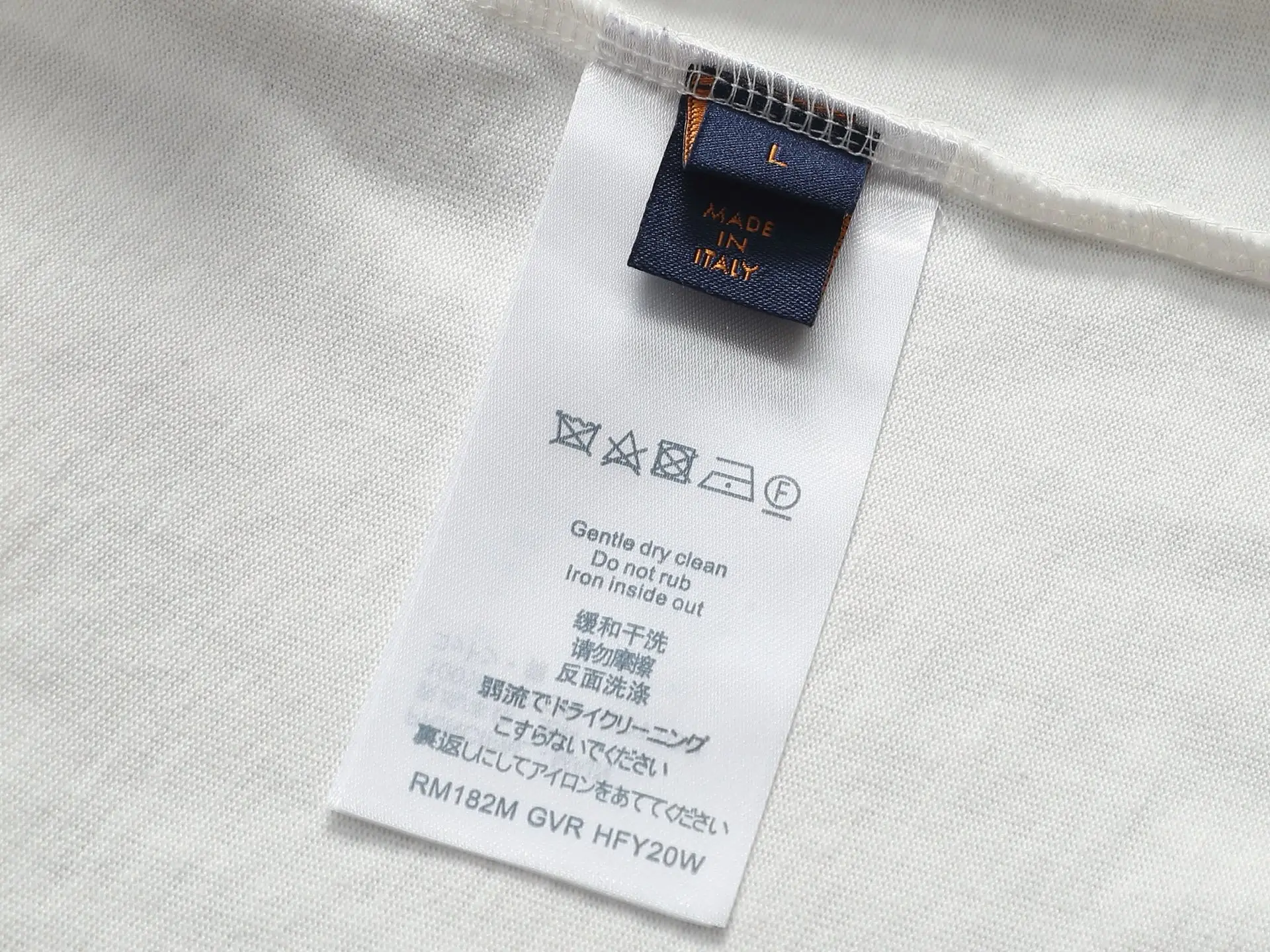 Denim Patchwork Logo Cotton T-Shirt D17014616 — view 9