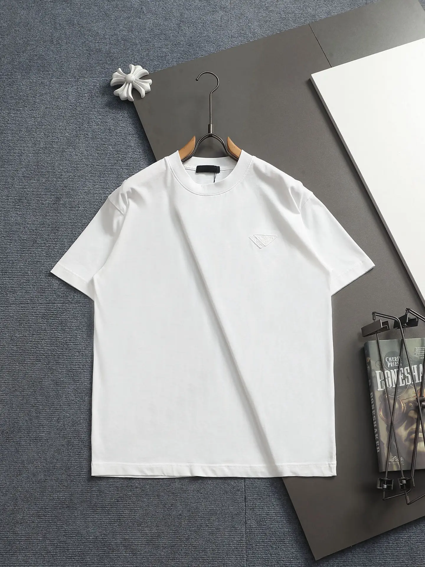 Logo-Embroidered Cotton-Jersey T-Shirt D17014591
