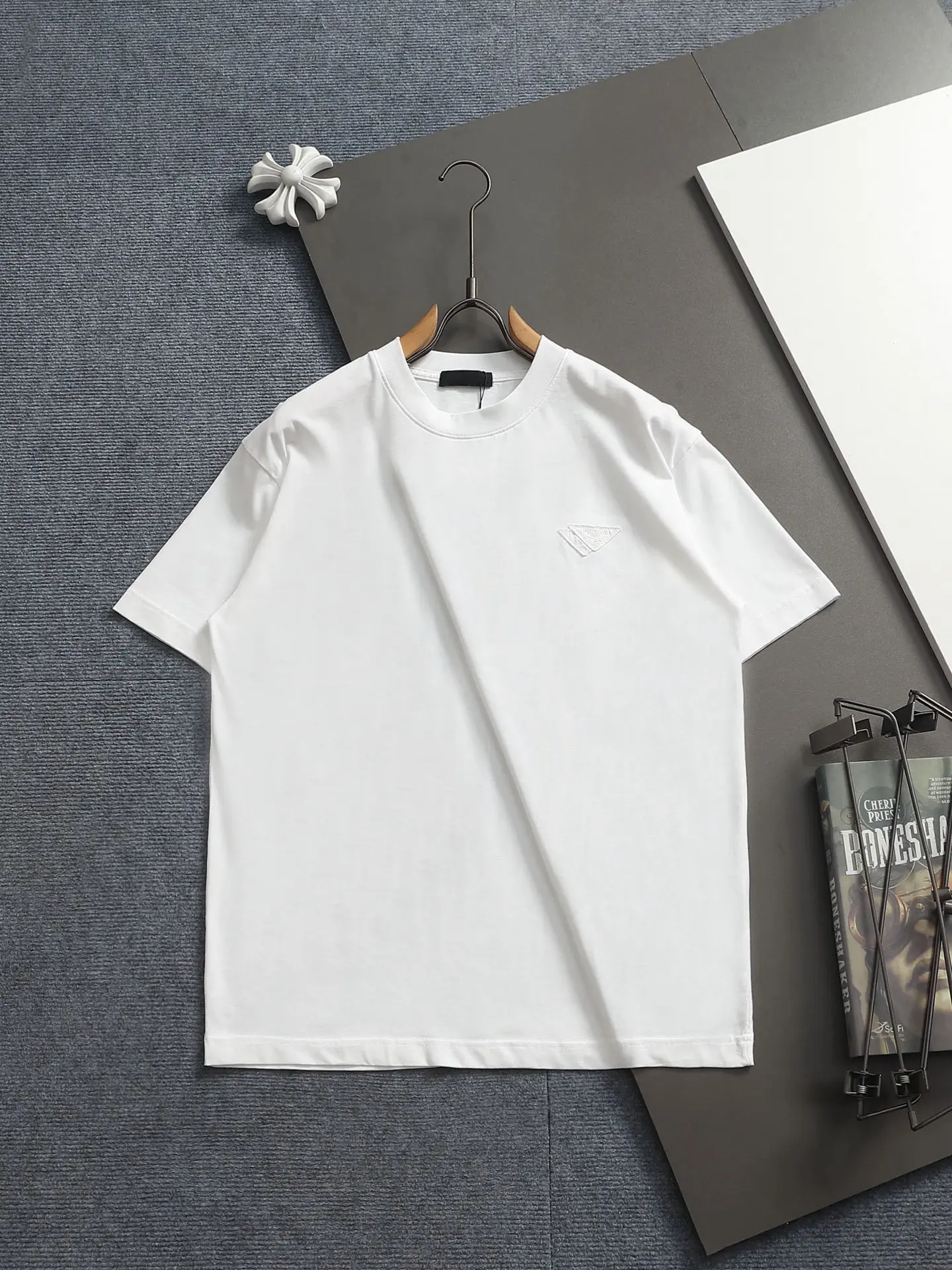 Logo-Embroidered Cotton-Jersey T-Shirt D17014591