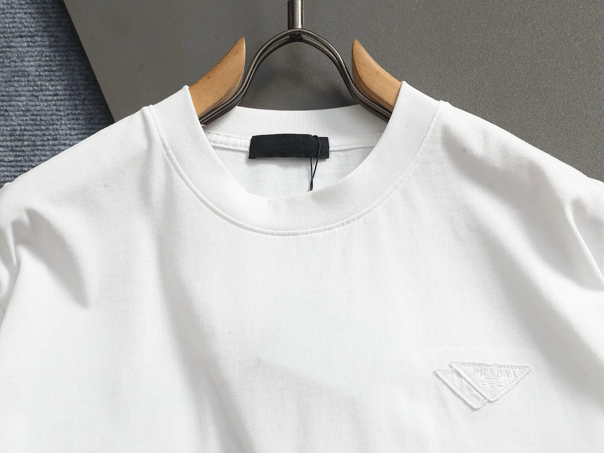 Logo-Embroidered Cotton-Jersey T-Shirt D17014591 — view 3