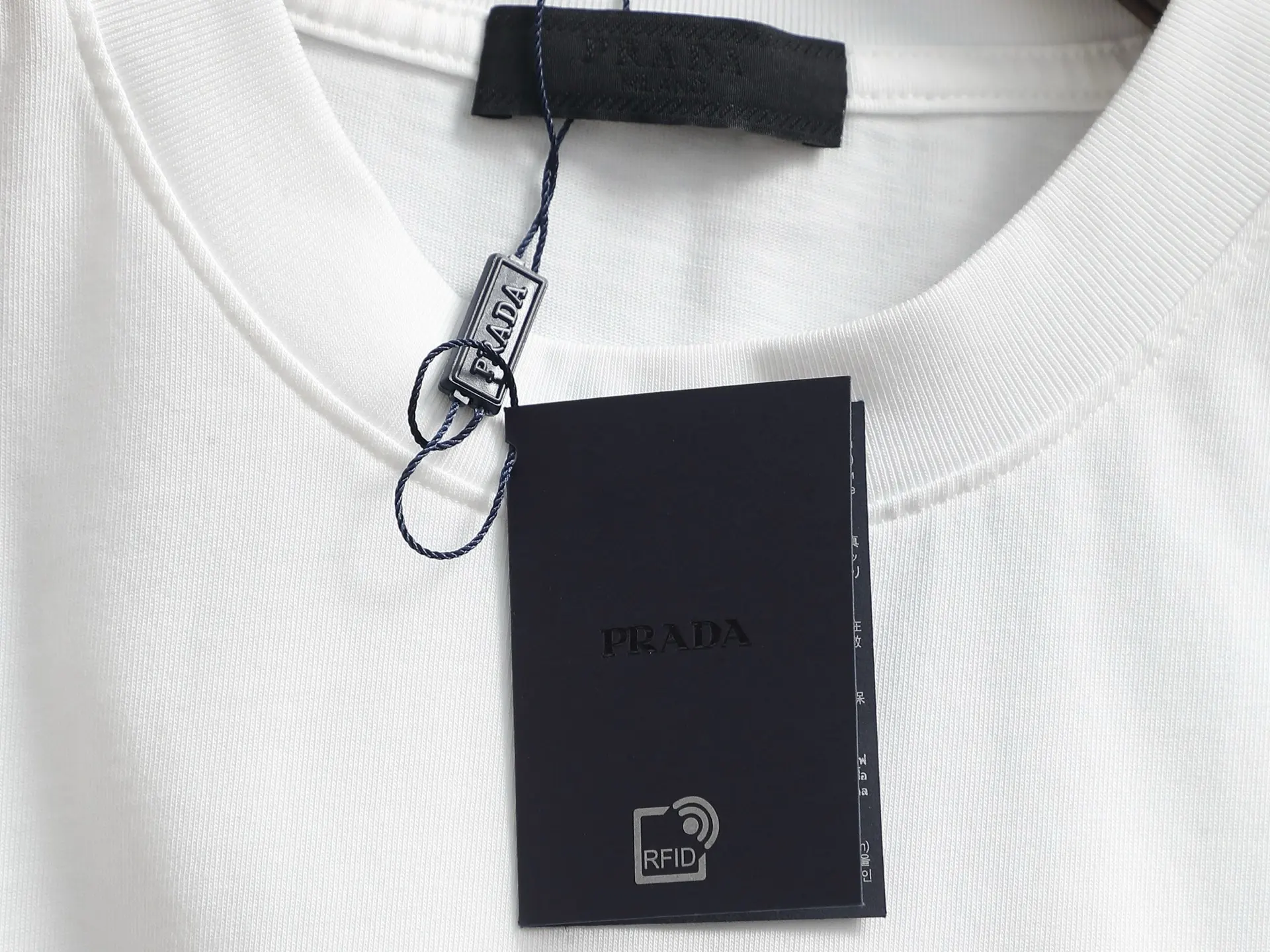 Logo-Embroidered Cotton-Jersey T-Shirt D17014591 — view 6