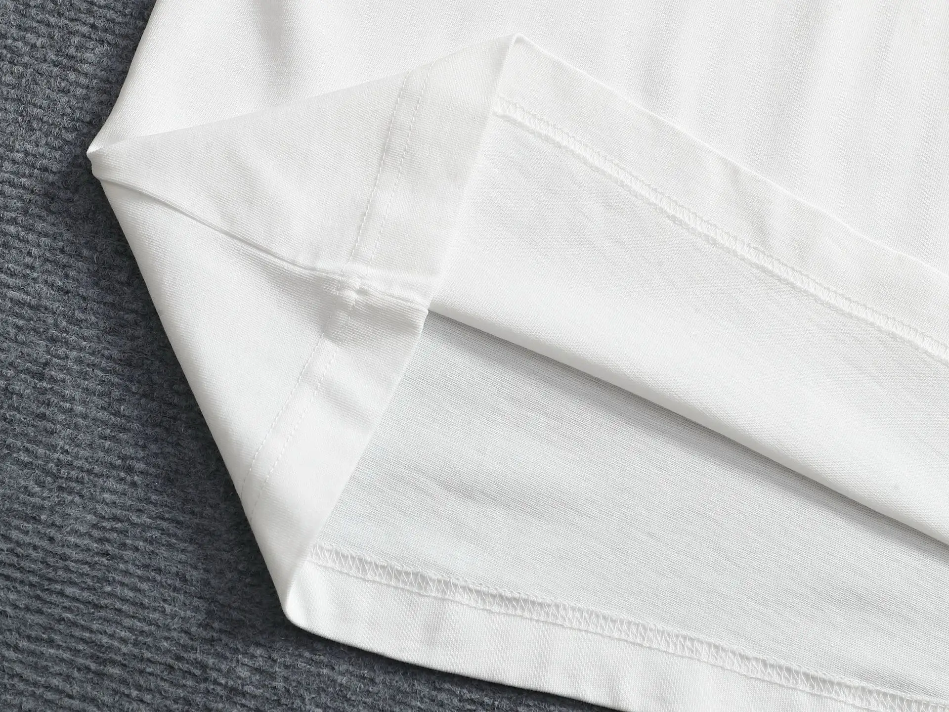 Logo-Embroidered Cotton-Jersey T-Shirt D17014591 — view 7