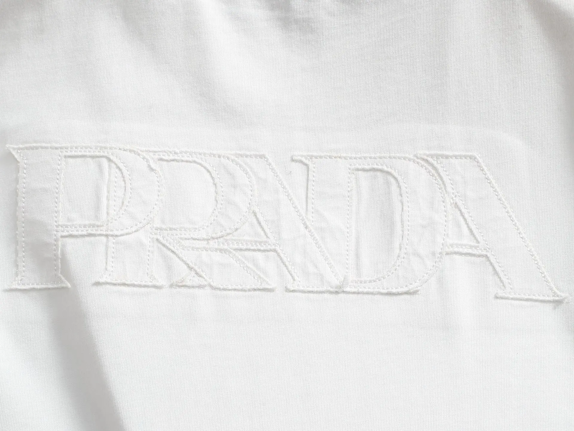Logo-Embroidered Cotton-Jersey T-Shirt D17014591 — view 10