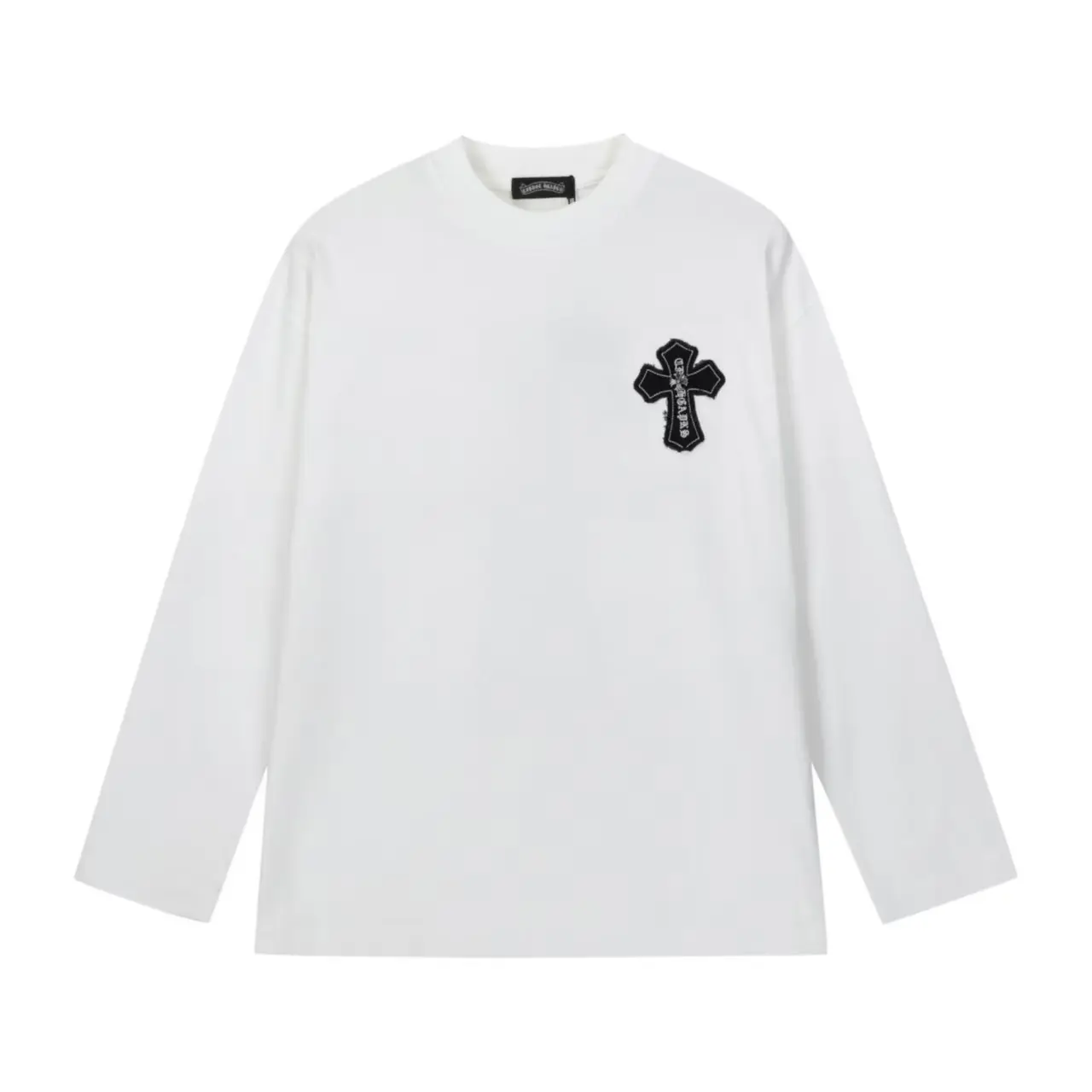 Cross Patch Embroidered Long-Sleeve T-Shirt D17524906 — view 2
