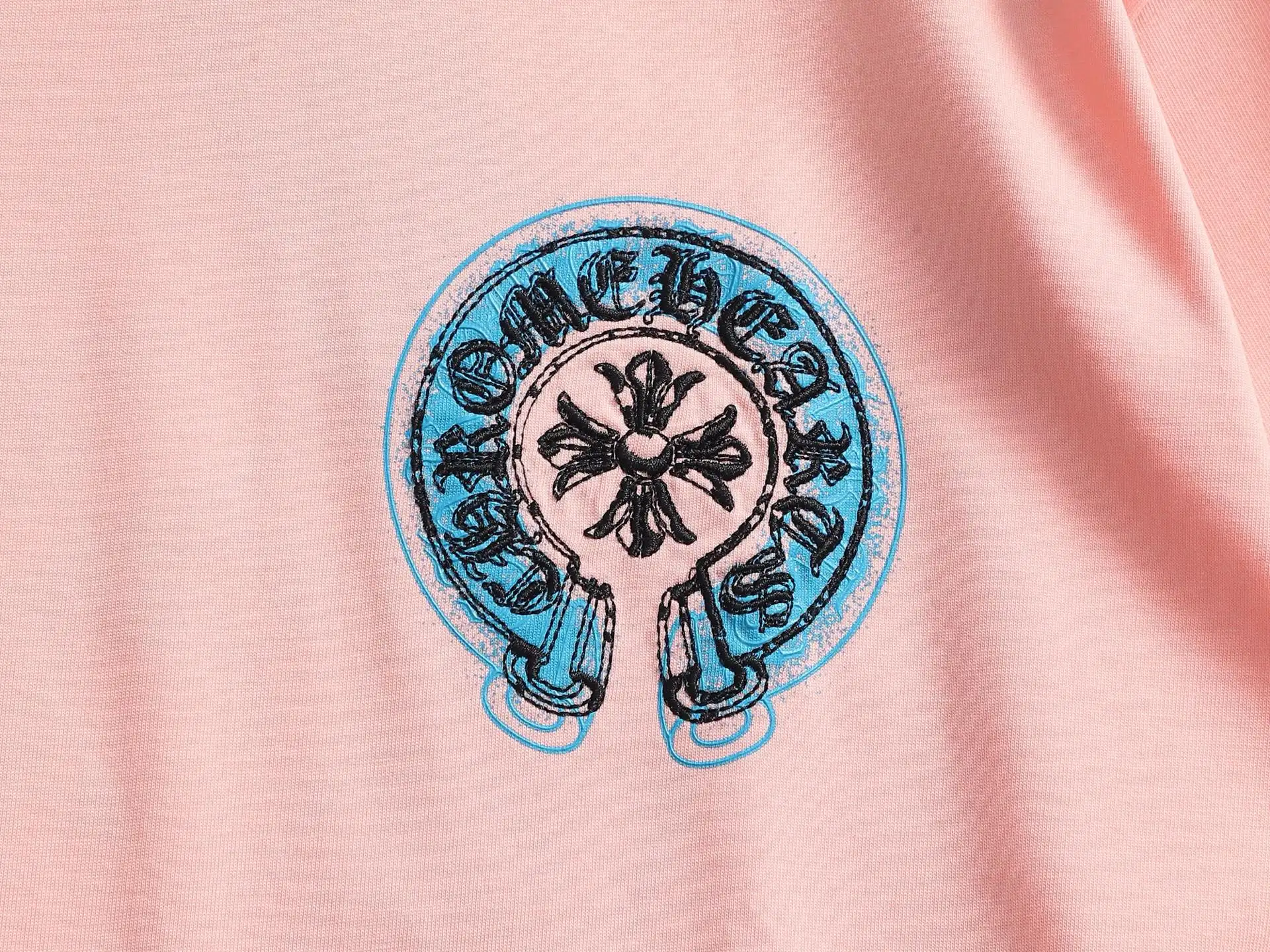 Embroidered Horseshoe Logo Cotton T-Shirt D17514589 — view 5