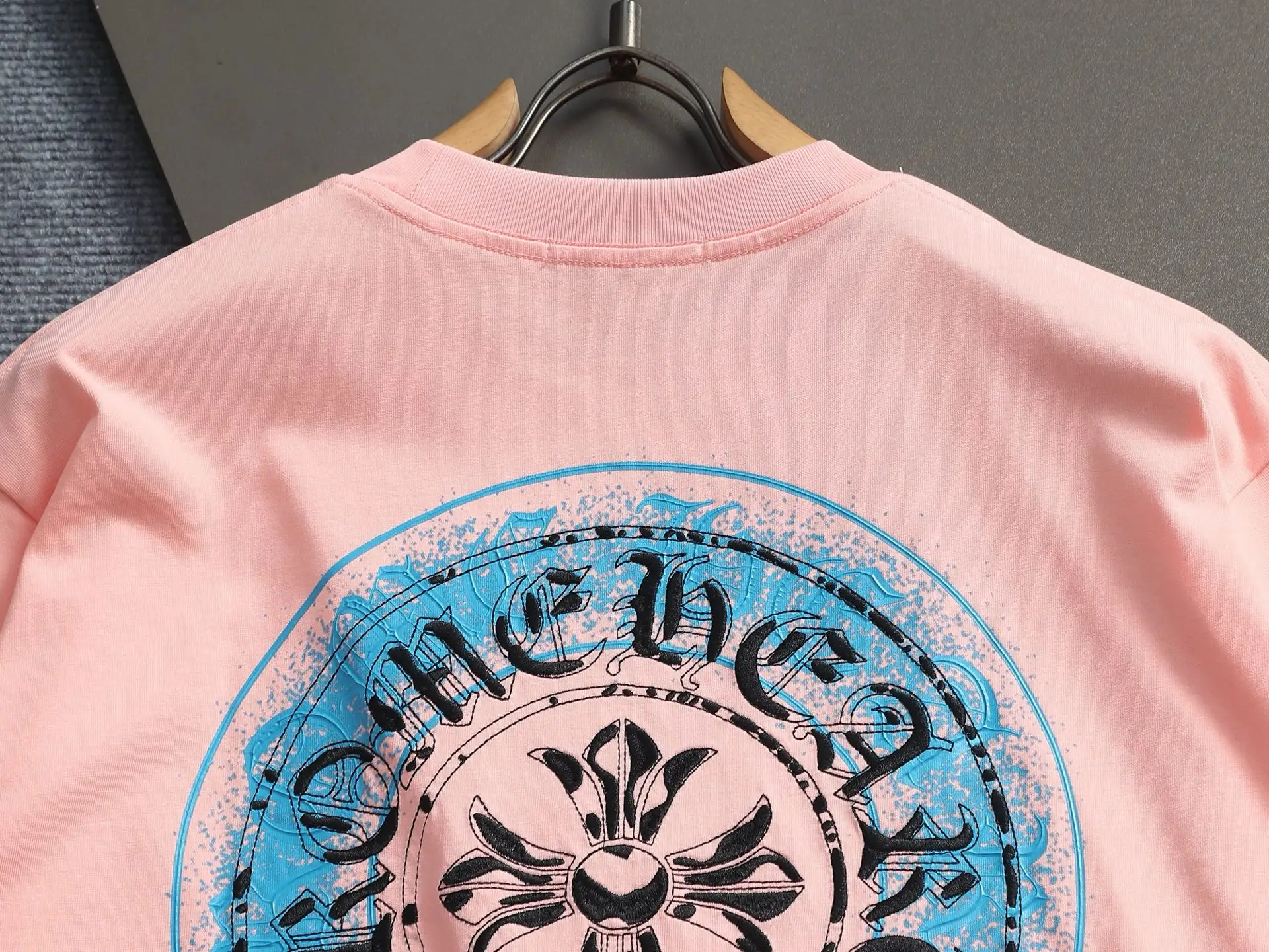 Embroidered Horseshoe Logo Cotton T-Shirt D17514589 — view 11