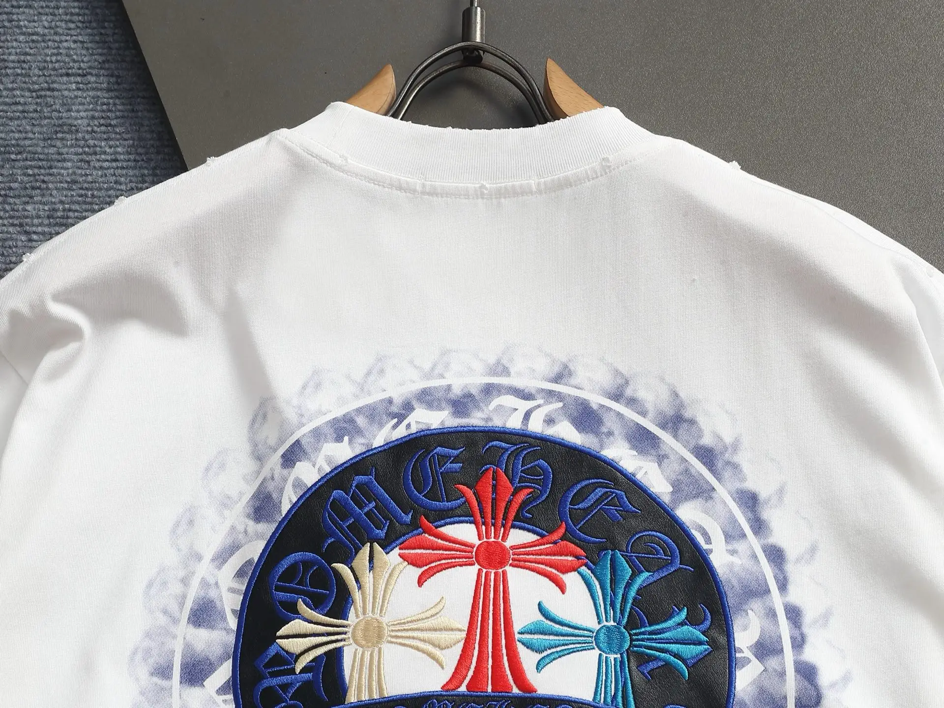 Embroidered Horseshoe Logo Cotton T-Shirt D17514614 — view 11