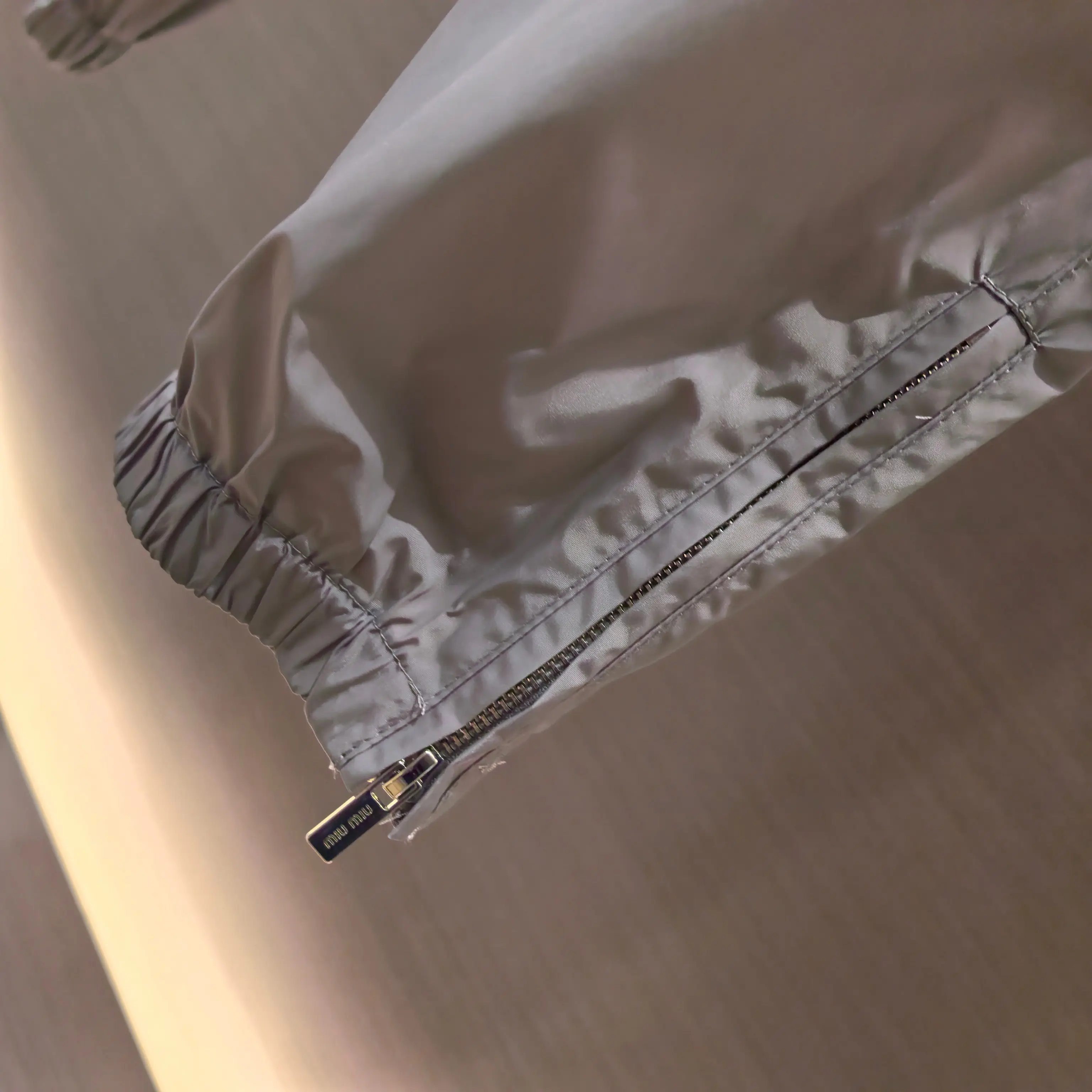 Logo-Patch Technical Silk Track Pants D19023809 — view 6