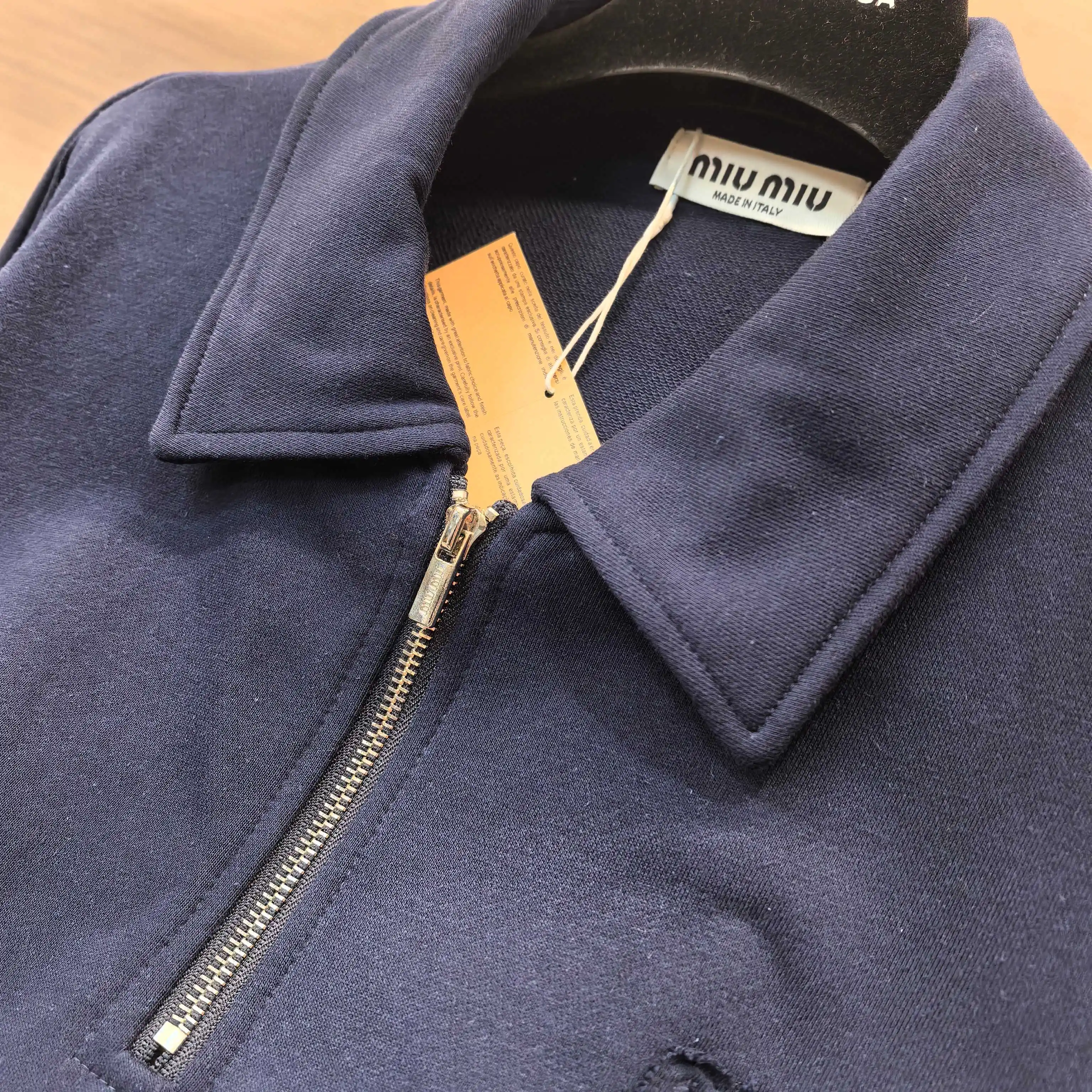 Logo-Embroidered Color-Block Quarter-Zip Sweatshirt D19023677 — view 8