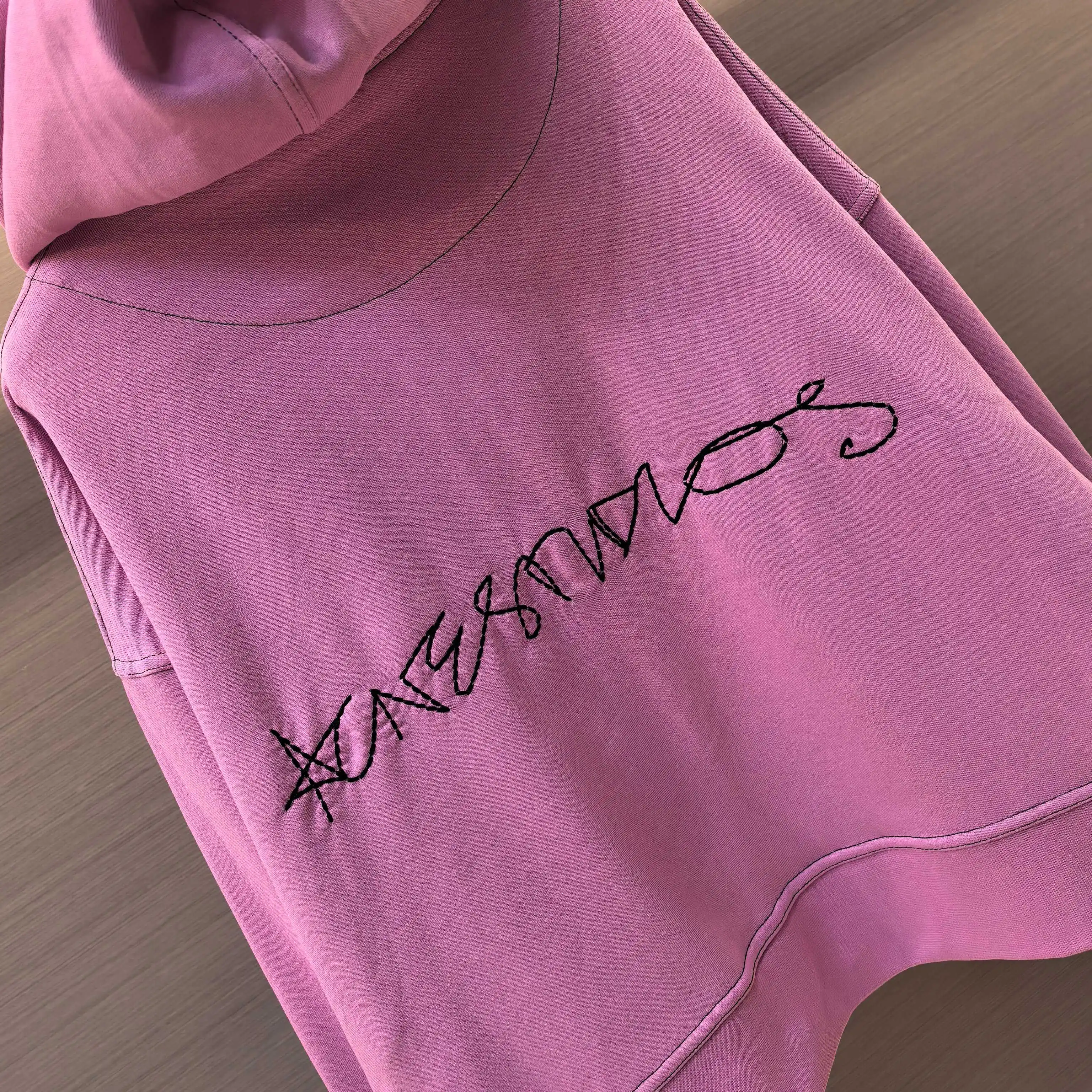 Logo Embroidered Zip-Up Hoodie D20523672 — view 6
