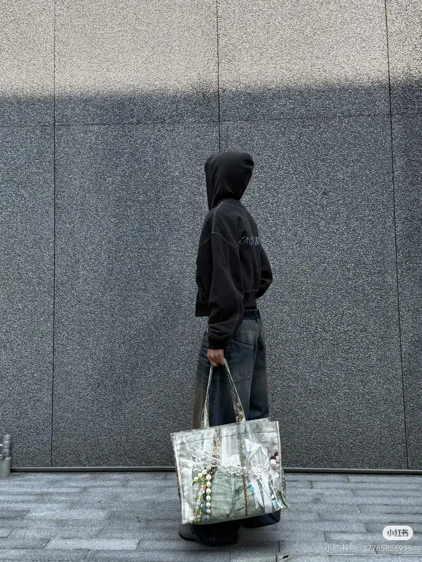 Acne Studios Contrast-Stitch Zip-Up Hoodie D20523667 — view 2