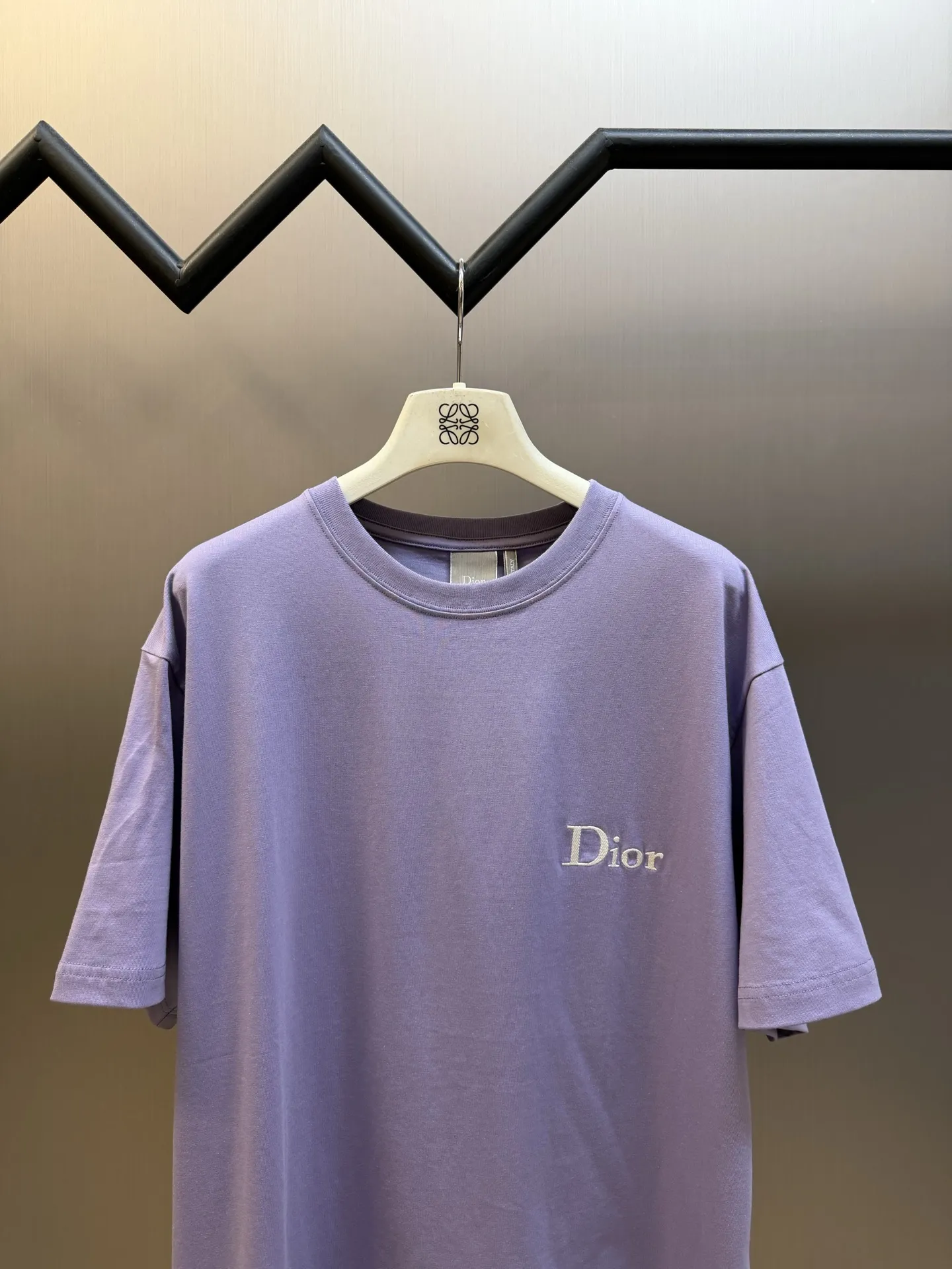 Logo-Embroidered Cotton Jersey T-Shirt D20520459 — view 2