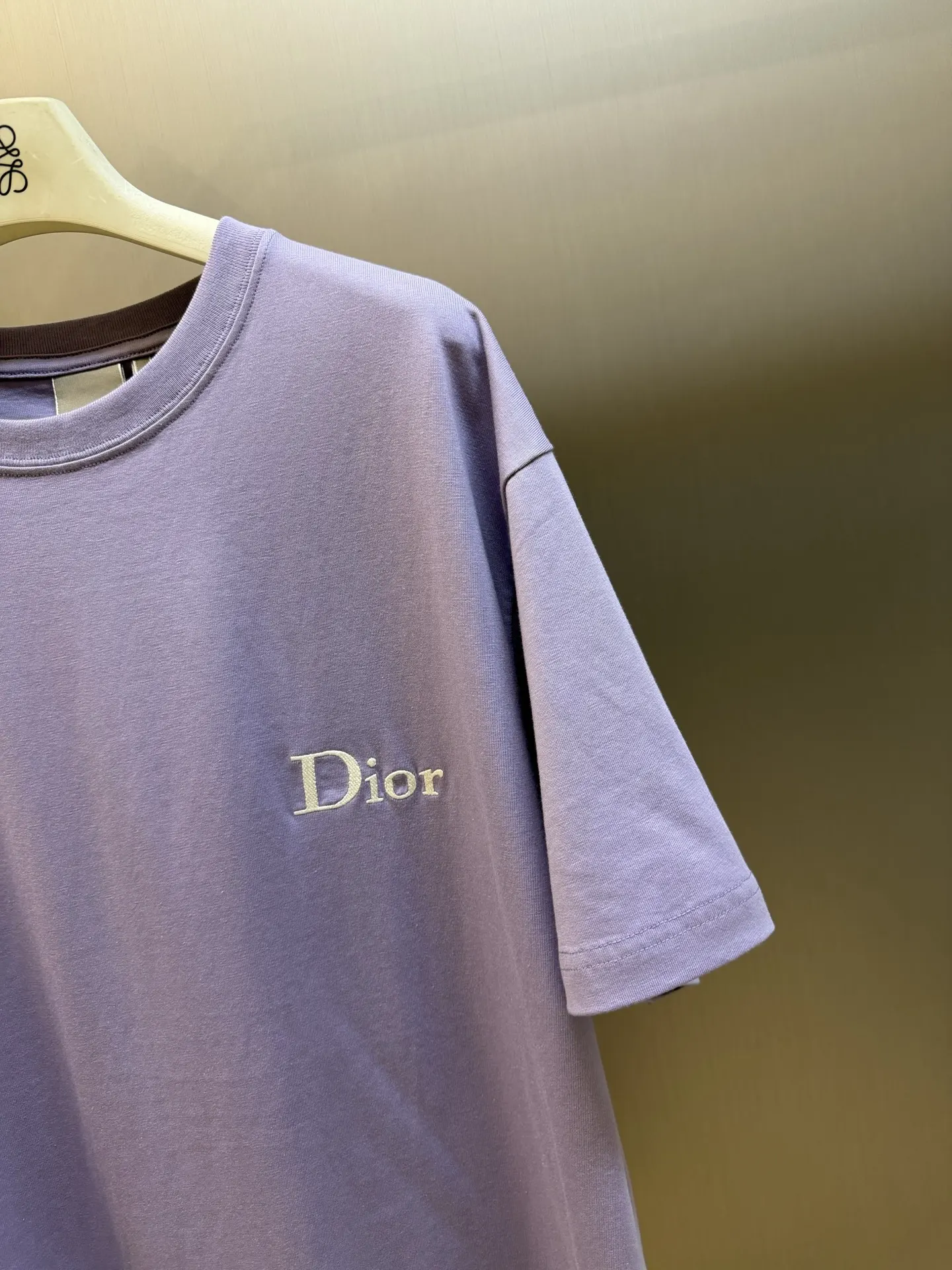 Logo-Embroidered Cotton Jersey T-Shirt D20520459 — view 3