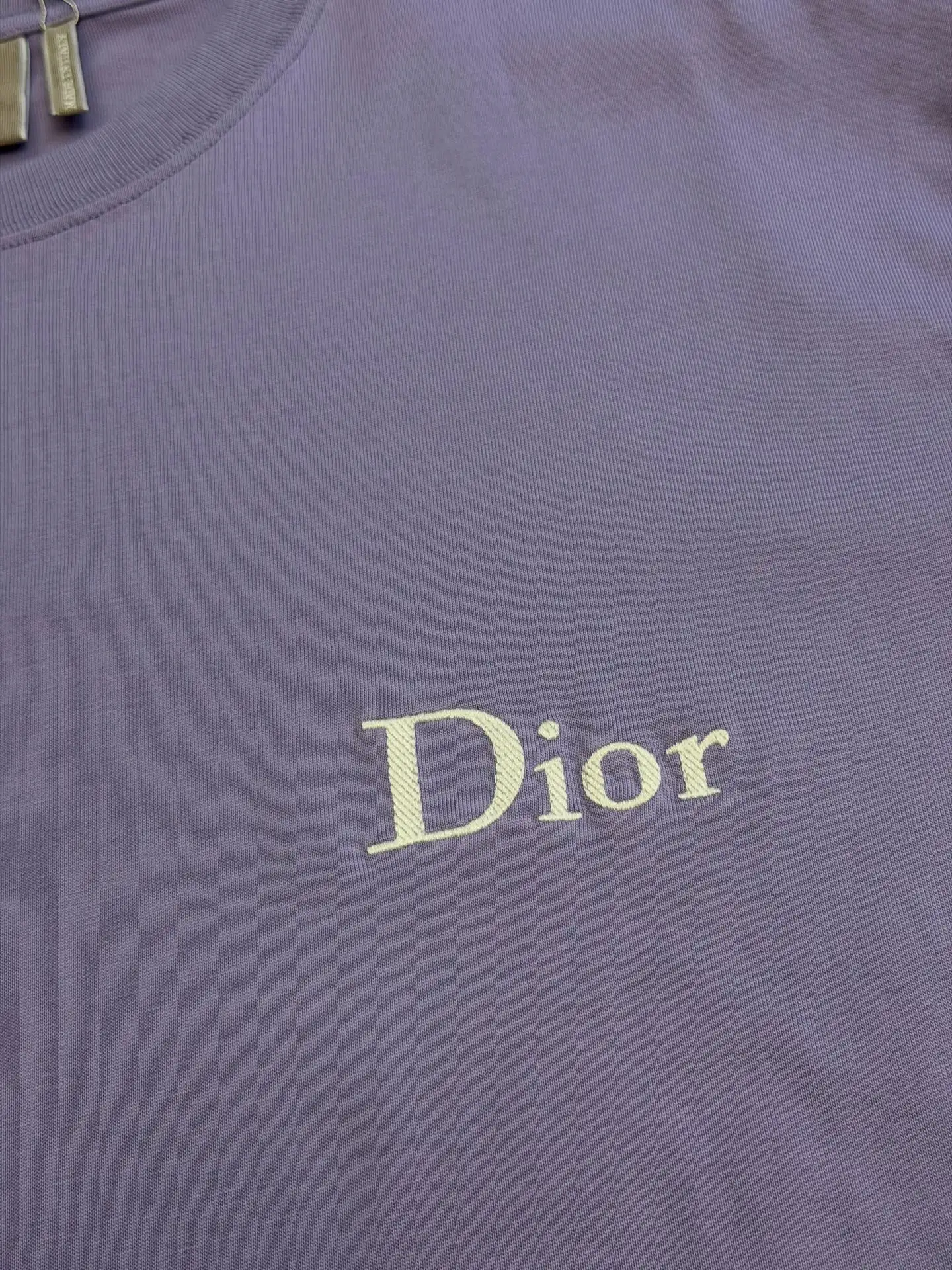 Logo-Embroidered Cotton Jersey T-Shirt D20520459 — view 6