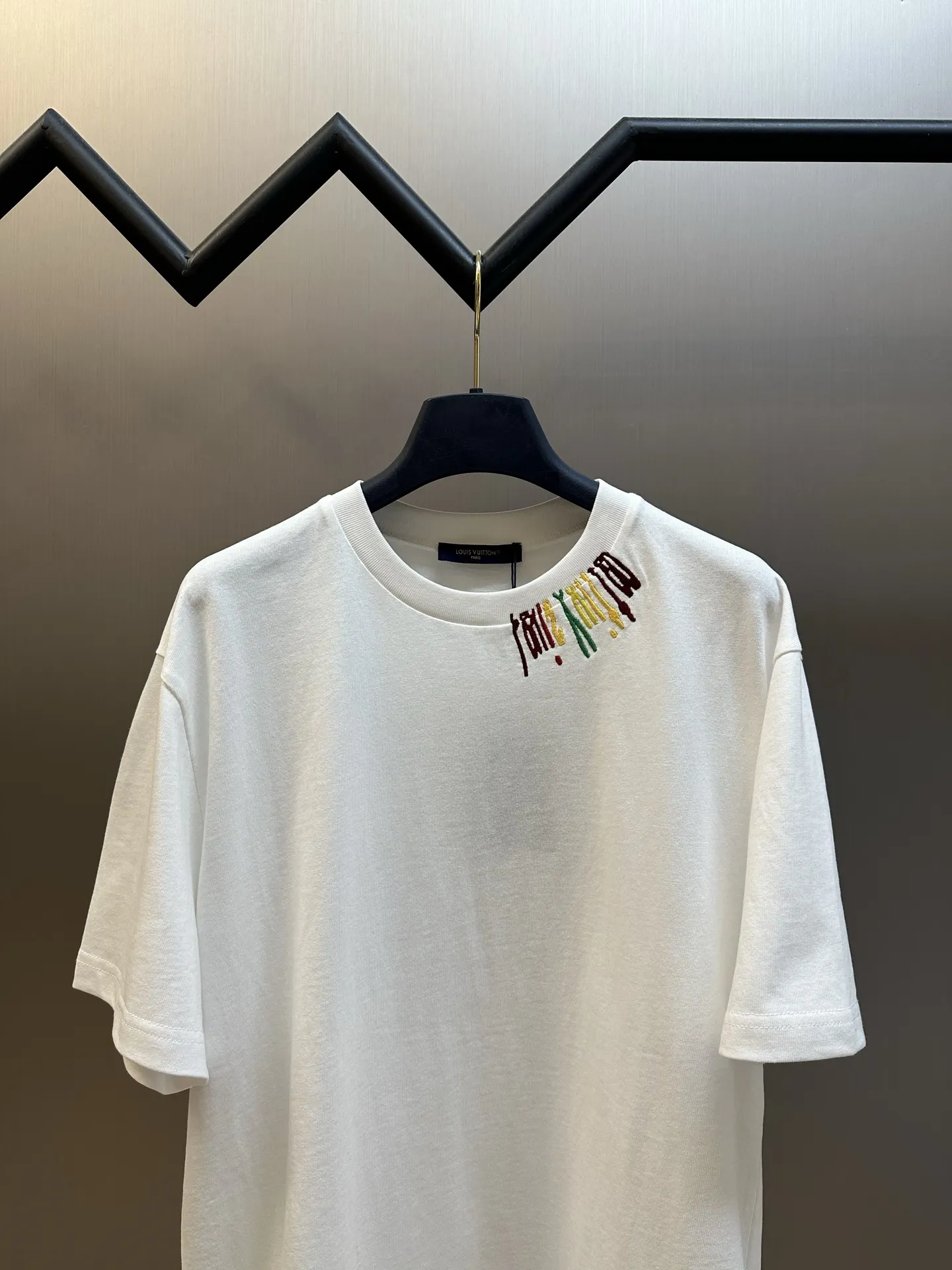 Embroidered Logo Cotton T-Shirt D20518787 — view 2