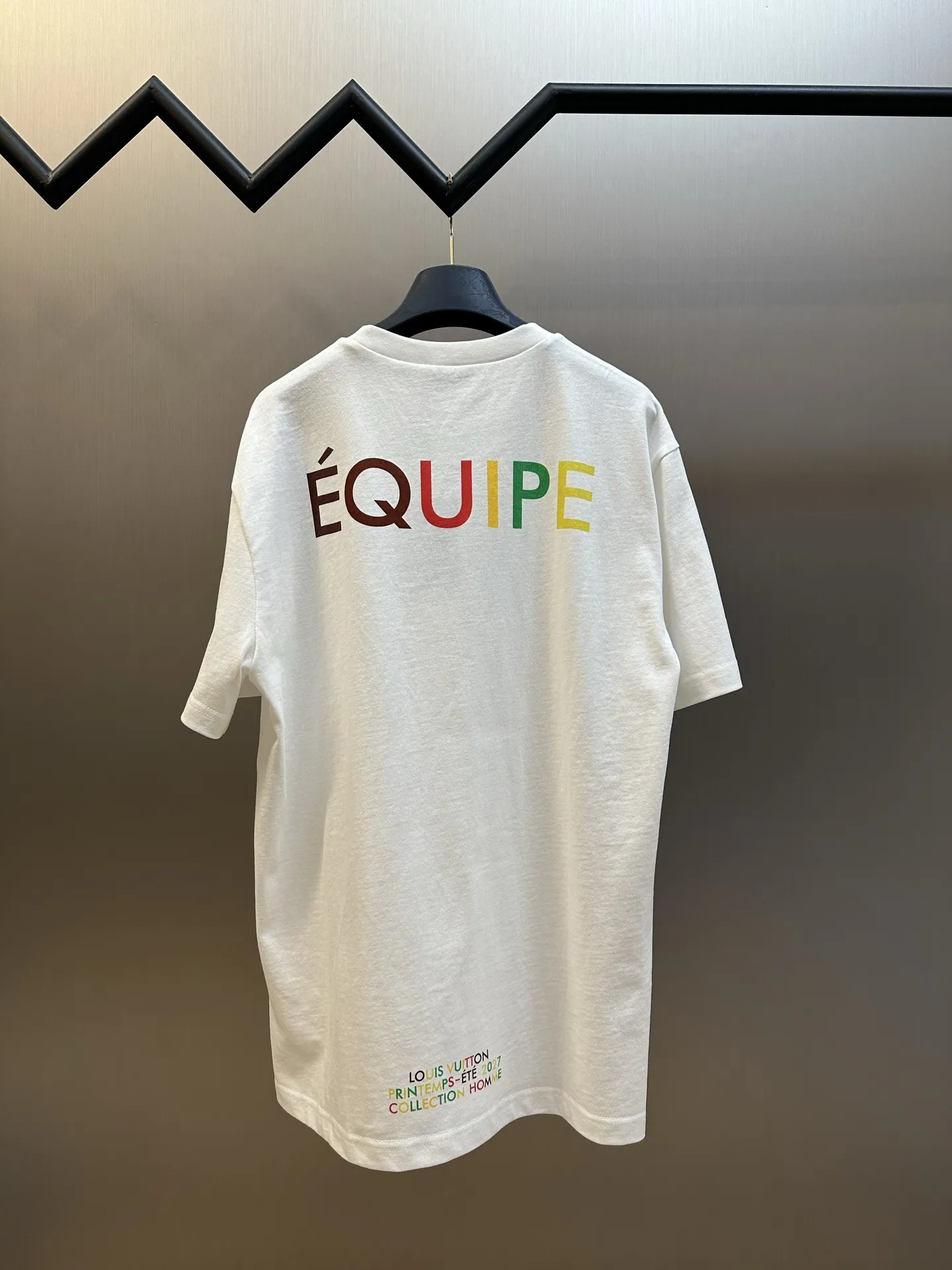 Embroidered Logo Cotton T-Shirt D20518787 — view 4